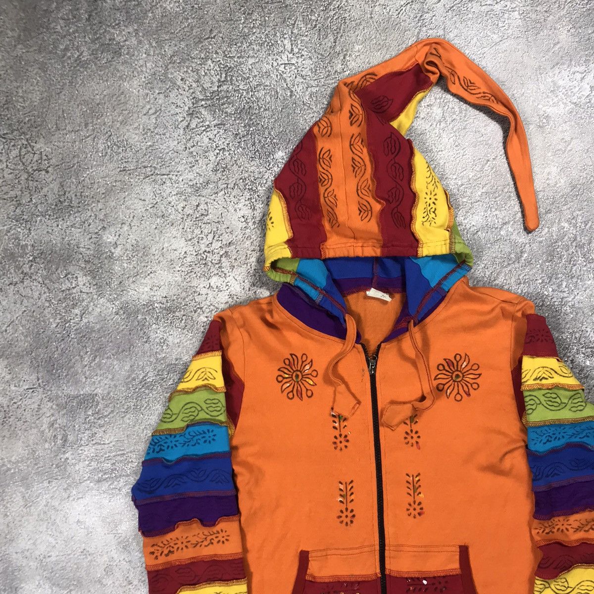 If Six Was Nine vintage hoodie rainbow Japan hype streetwear 90s y2k Size S / US 4 / IT 40 - 4 Thumbnail