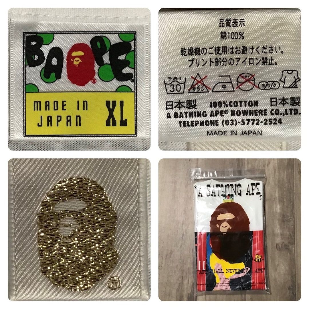 Bape × Nigo 2008 Chinkame 10th Anniversary BAPE camo Art T-shirt APE Size US XL / EU 56 / 4 - 8 Thumbnail