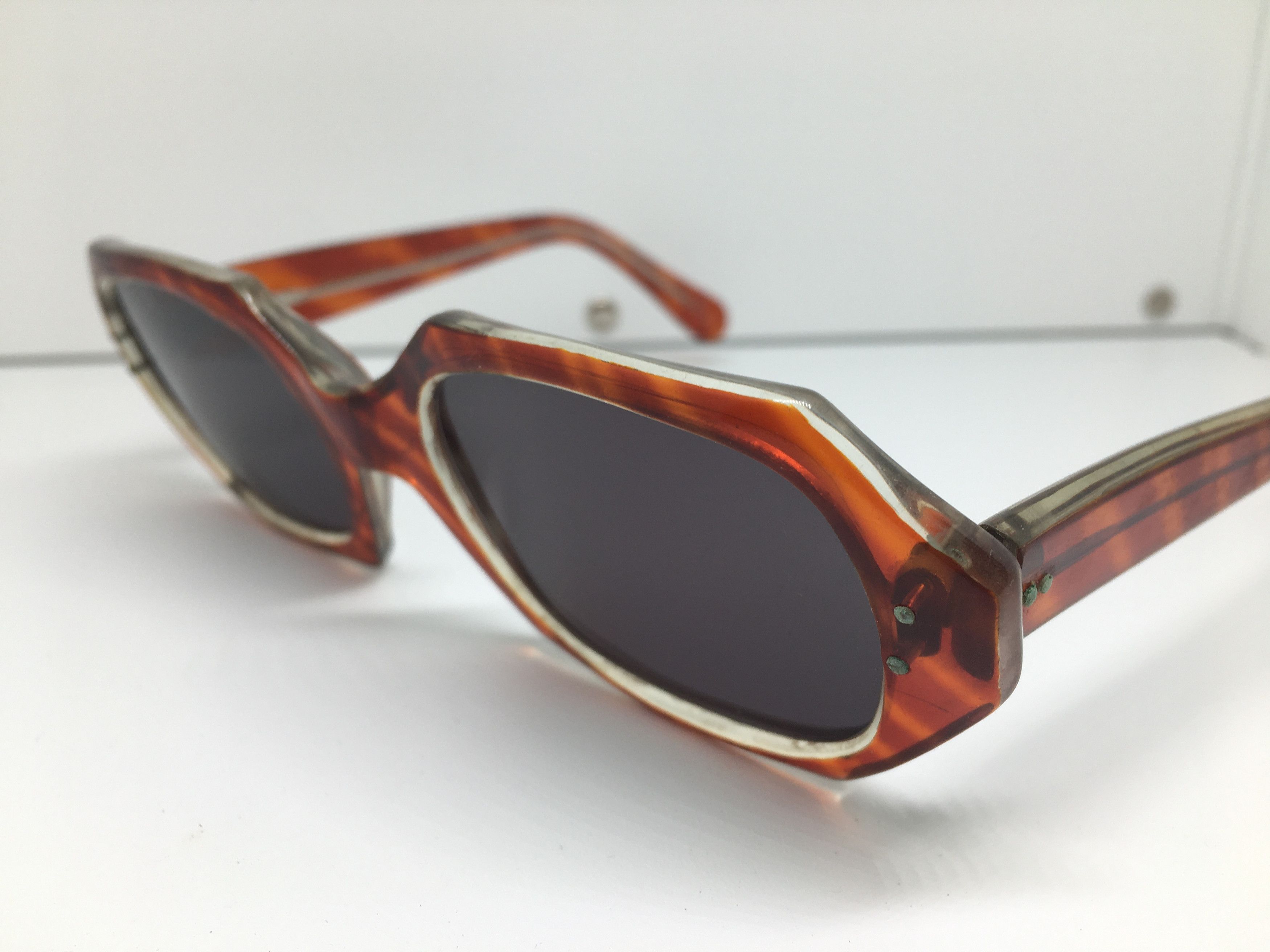 Vintage Vintage Handmade France Sunglasses Frame Size ONE SIZE - 3 Thumbnail