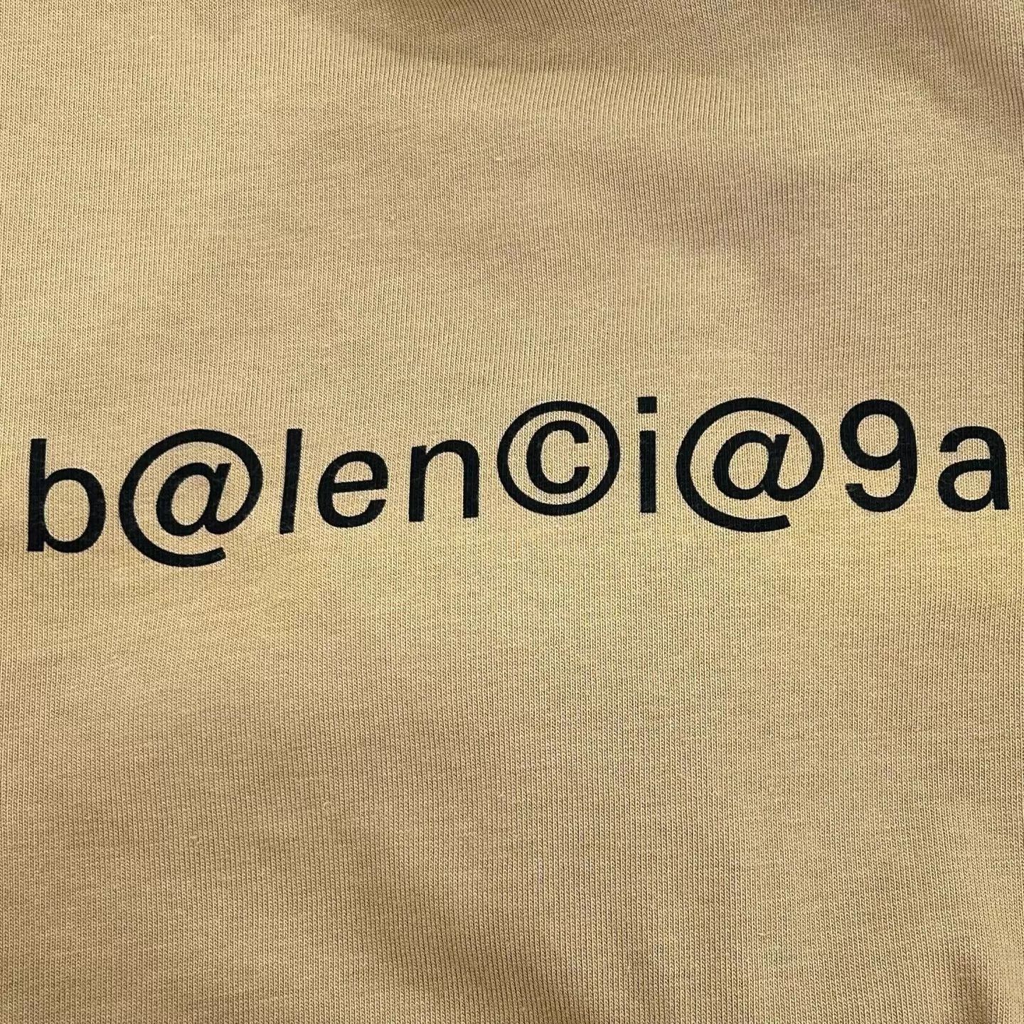 Balenciaga BLCG deep camel short sleeve T-shirt XS Size XS / US 0-2 / IT 36-38 - 6 Thumbnail