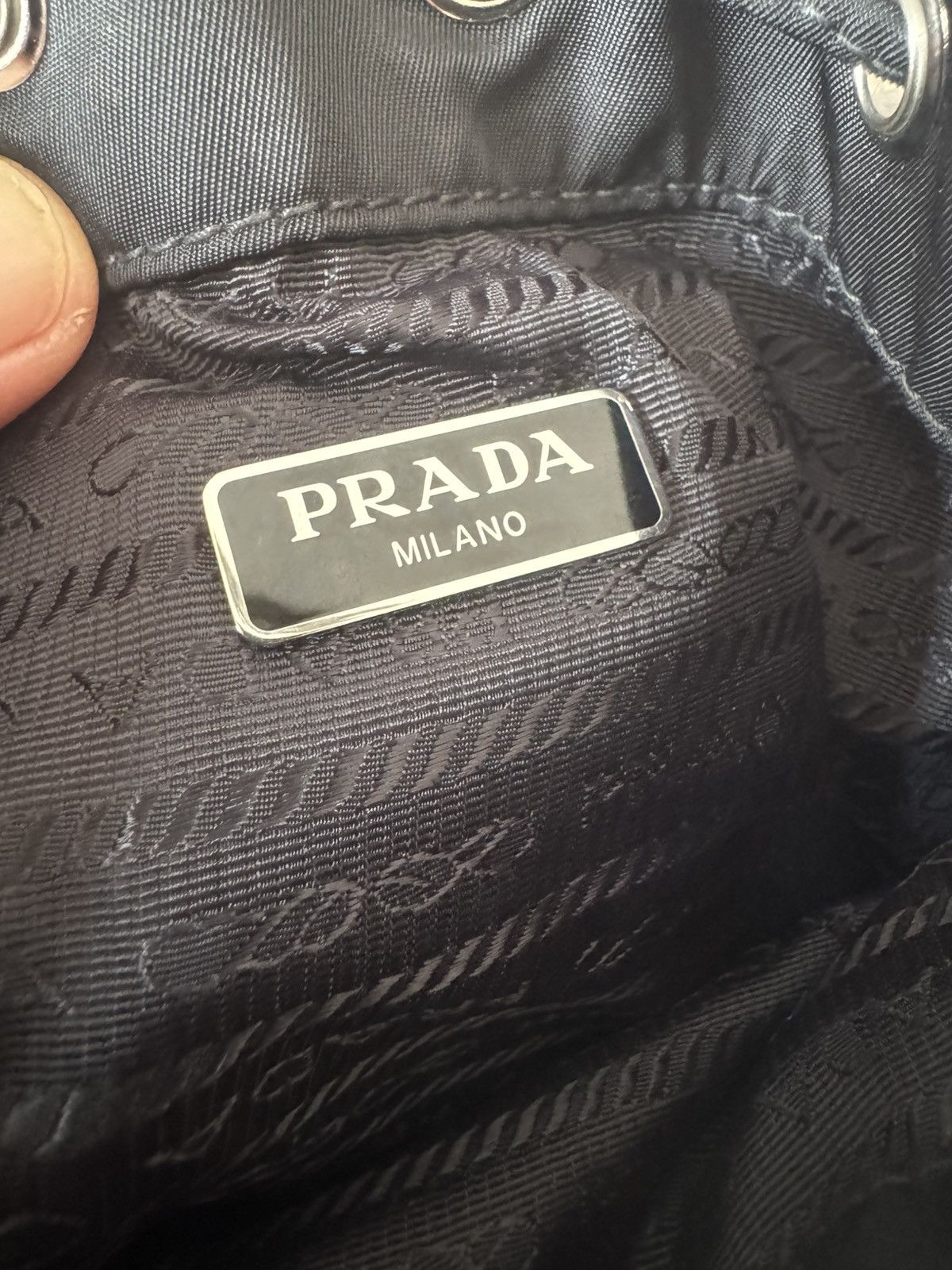 Prada PRADA pouch mini bag SEE REAL TAPE MEASUREMENTS IN PHOTOS Size ONE SIZE - 11 Thumbnail