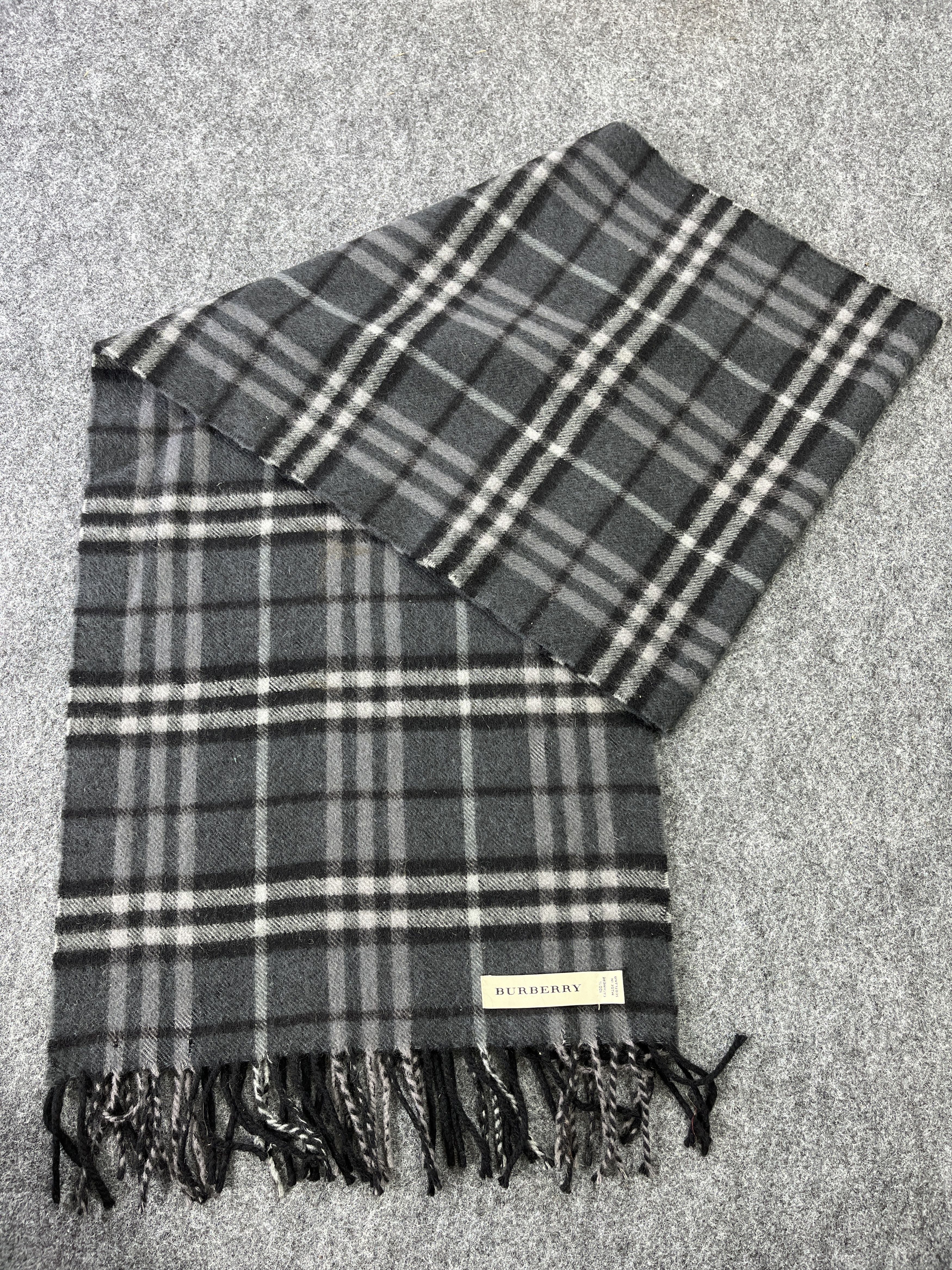 Burberry × Vintage Burberry Scarf / Muffler / Neckwear T114 Size ONE SIZE - 4 Thumbnail