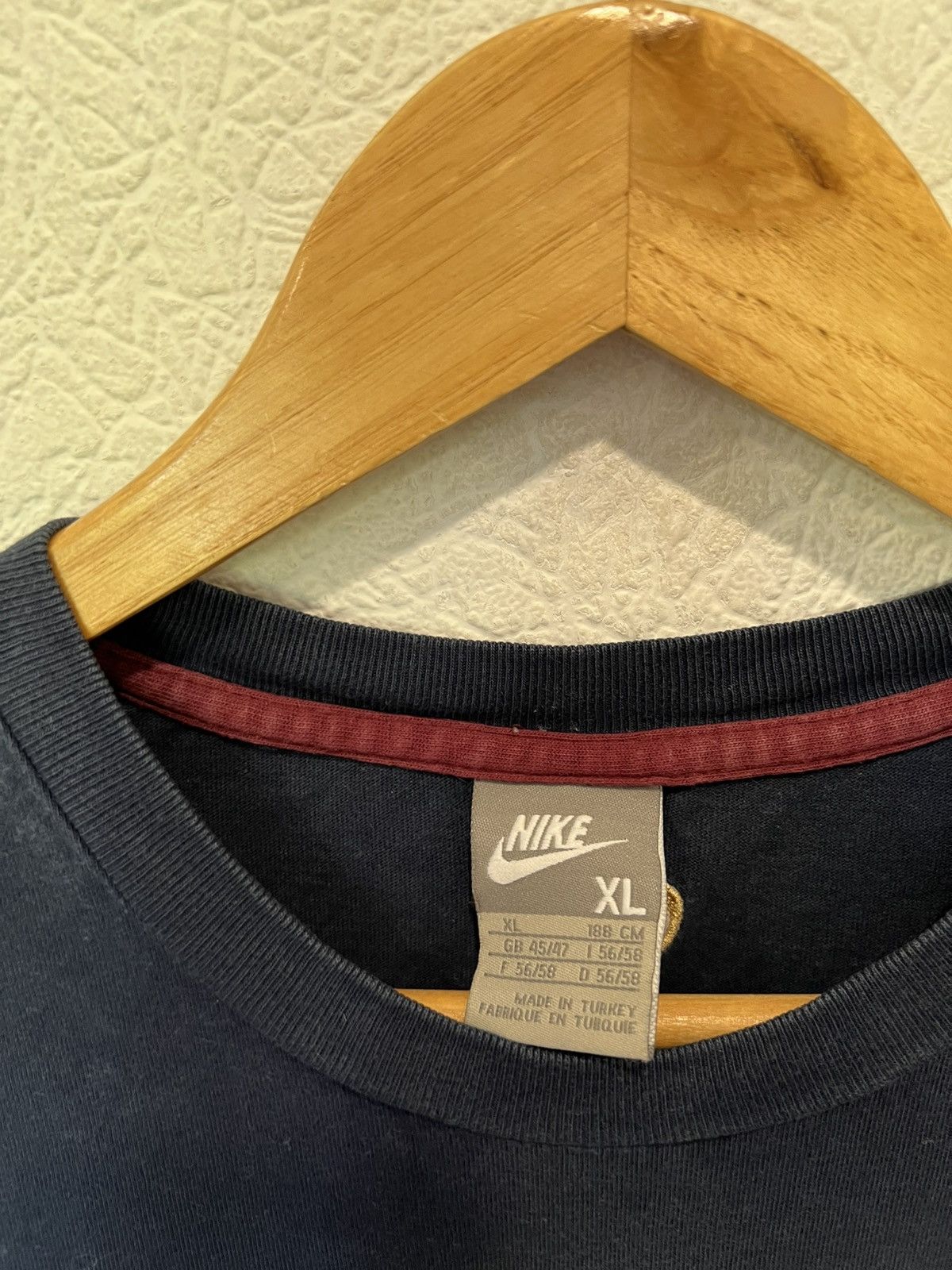 Nike 00s Vintage Nike Arsenal T Shirt Tee Soccer Size US XL / EU 56 / 4 - 3 Thumbnail
