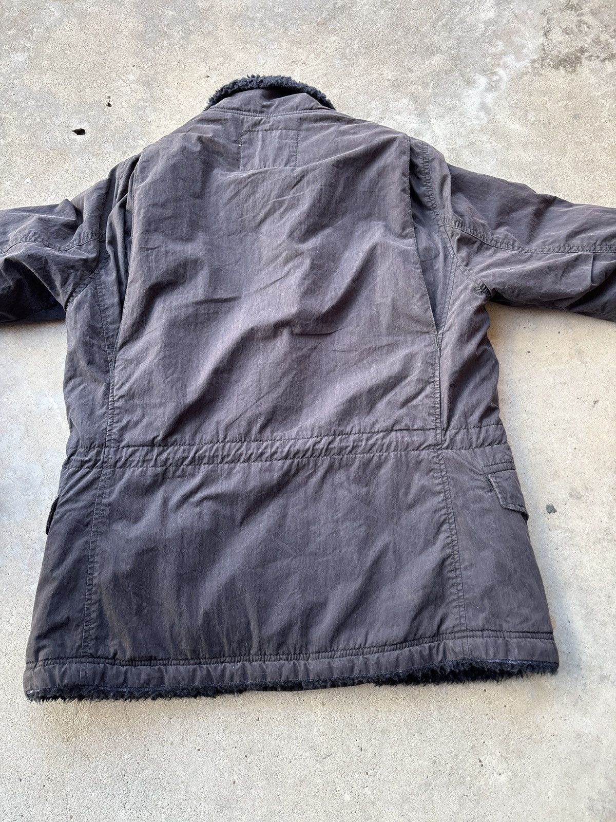 Other Vintage RNA Slang Women’s Black Fur Lined Tactical Jacket Size M / US 6-8 / IT 42-44 - 5 Thumbnail