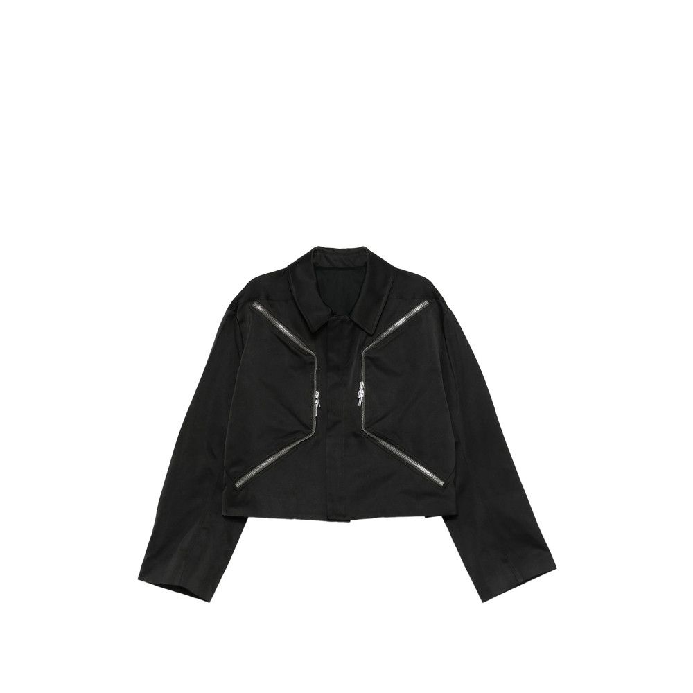 Rick Owens Rick Owens BLACK Jackets - Shirt Jackets Size US L / EU 52-54 / 3 - 1 Thumbnail