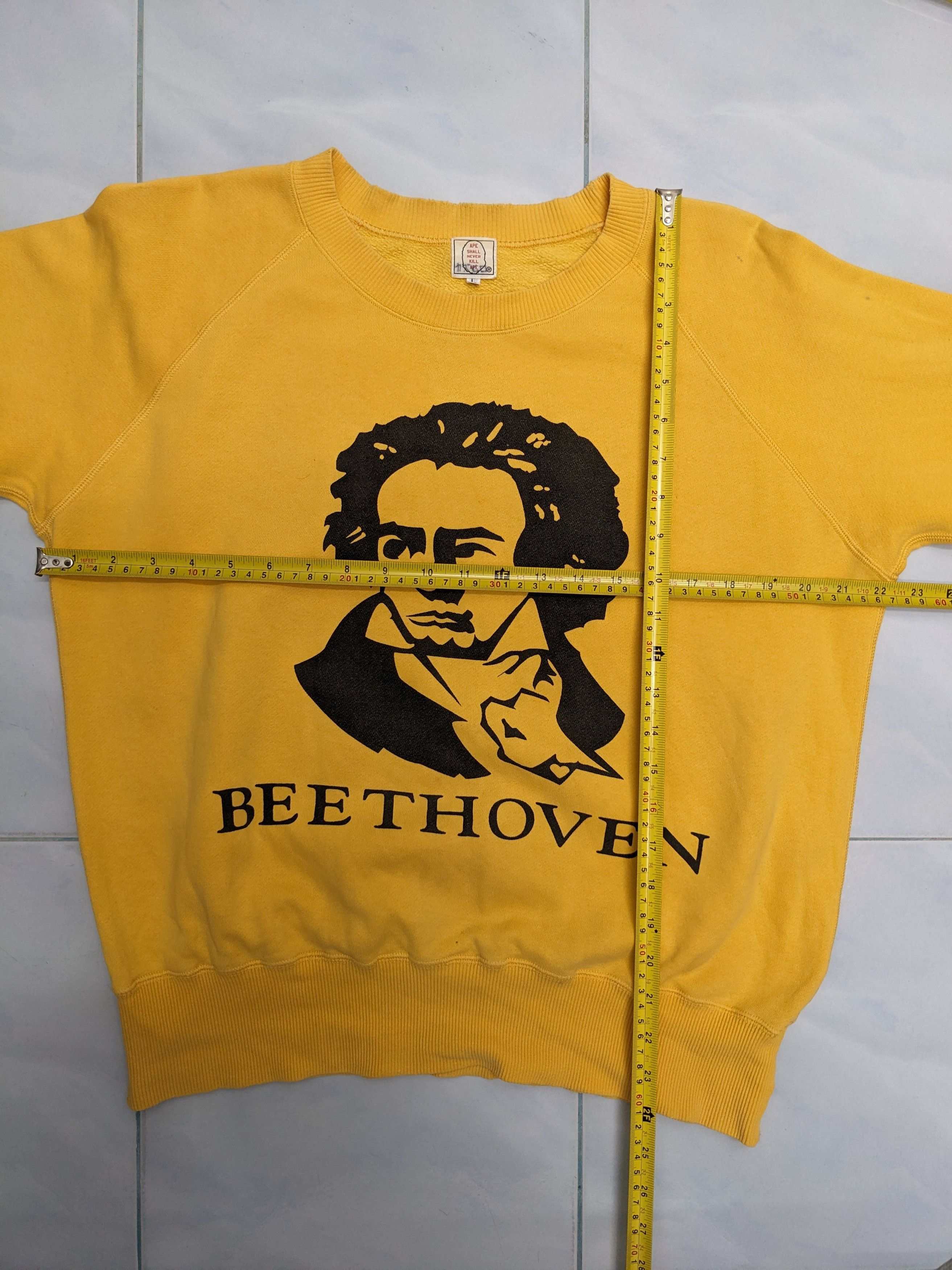 Bape × Vintage VINTAGE BAPE APE SHALL NEVER KILL APE BEETHOVEN Size US L / EU 52-54 / 3 - 7 Thumbnail