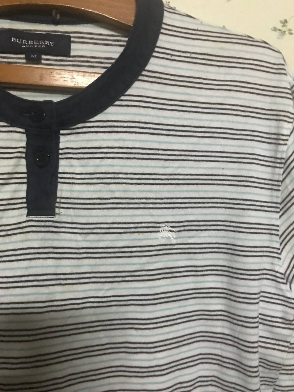 Burberry Vintage Burberry London Stripes Long Sleeve Size US S / EU 44-46 / 1 - 2 Thumbnail