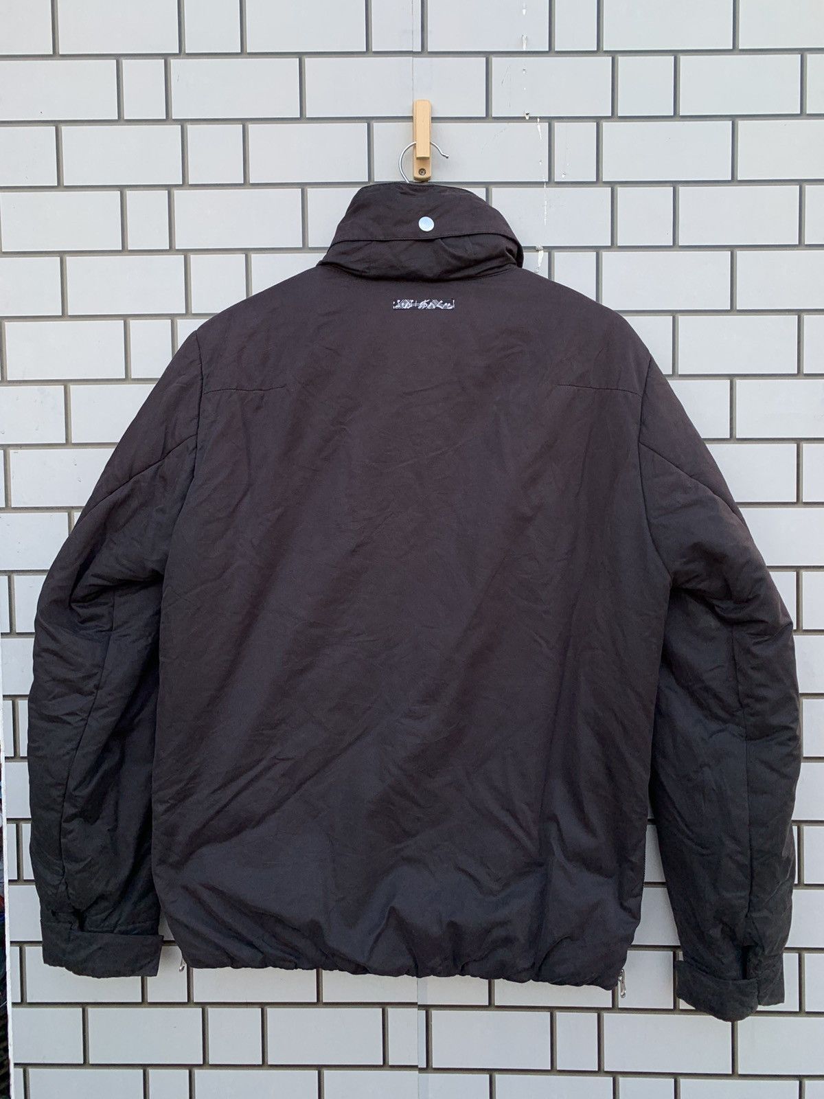 Japanese Brand 2017 A/W NUMBER (N)INE INSULATION ZIP UP BOMBER JACKET Size US M / EU 48-50 / 2 - 7 Thumbnail