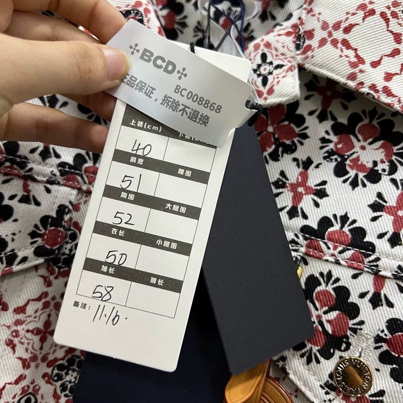 Louis Vuitton Louis Vuitton Cropped Floral Jacket 2501-Nextarrow Size S / US 4 / IT 40 - 7 Thumbnail