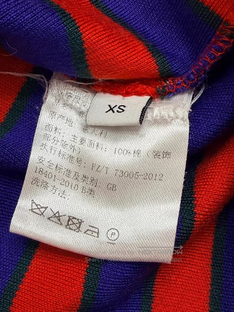 Givenchy Givenchy Red and Blue Striped Knit Sweater Size US XS / EU 42 / 0 - 4 Thumbnail