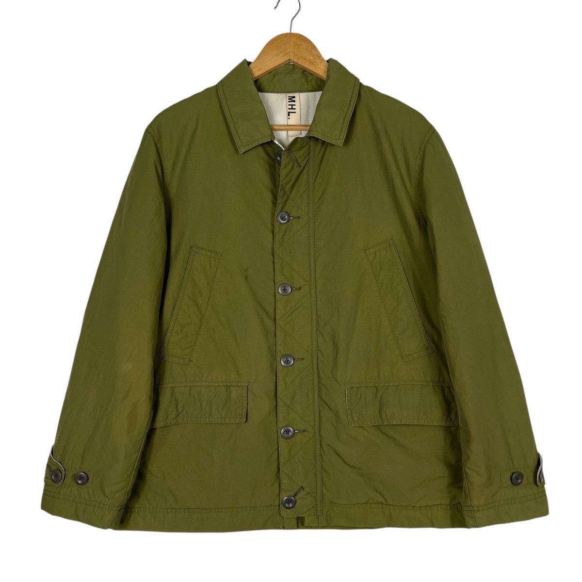 Margaret Howell 💥 MHL MARGARET HOWELL N-1 MILITARY STYLE JACKET Size US M / EU 48-50 / 2 - 2 Thumbnail