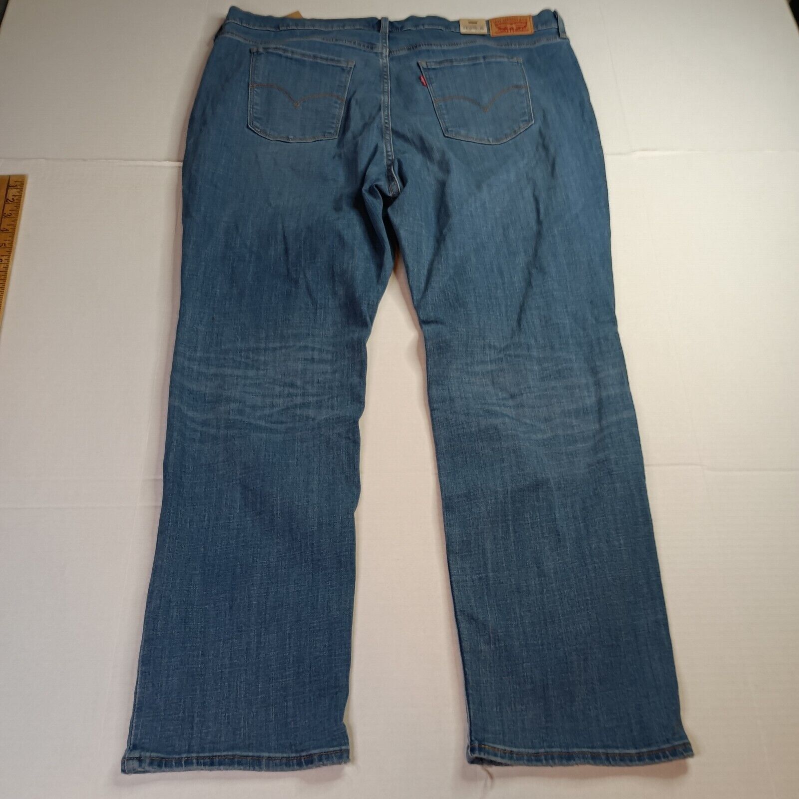 Levi's Levi's Jeans 724 High Rise Slim Jeans Womens Size 22W M Blue Size 42" / US 20 - 9 Thumbnail