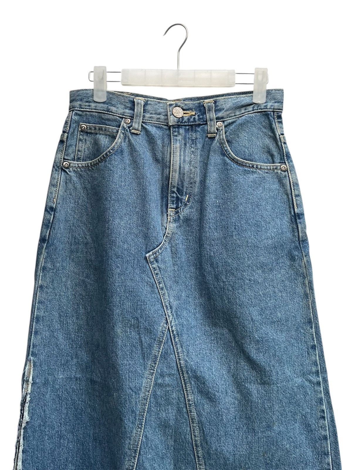 Lee Vintage Lee Riders Japan Denim Skirt Size 27" / US 4 / IT 40 - 3 Thumbnail