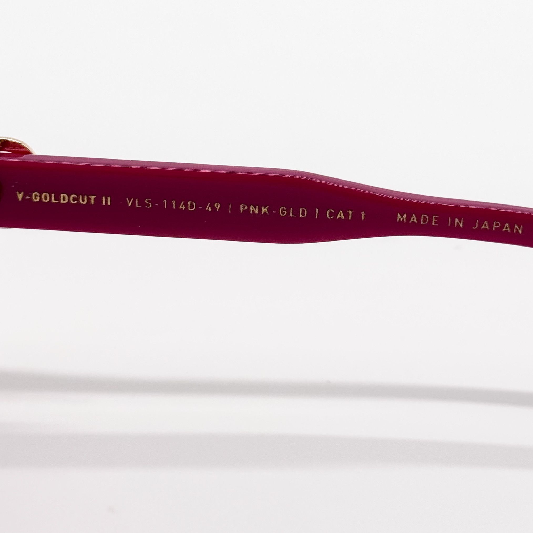 Valentino NEW VALENTINO V-GOLDCUT VLS-114D PINK CAT EYE SUNGLASSES Size ONE SIZE - 10 Thumbnail