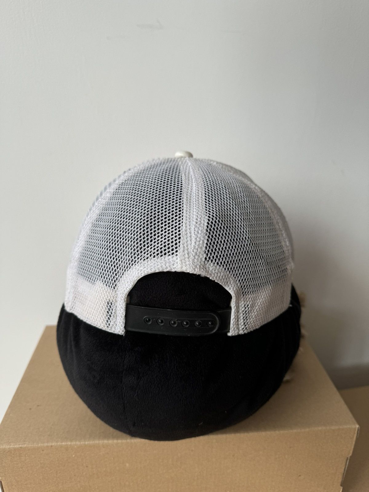 Vintage × Von Dutch Rare Vintage Von Dutch Leather Trucker Cap Hat Size ONE SIZE - 8 Thumbnail