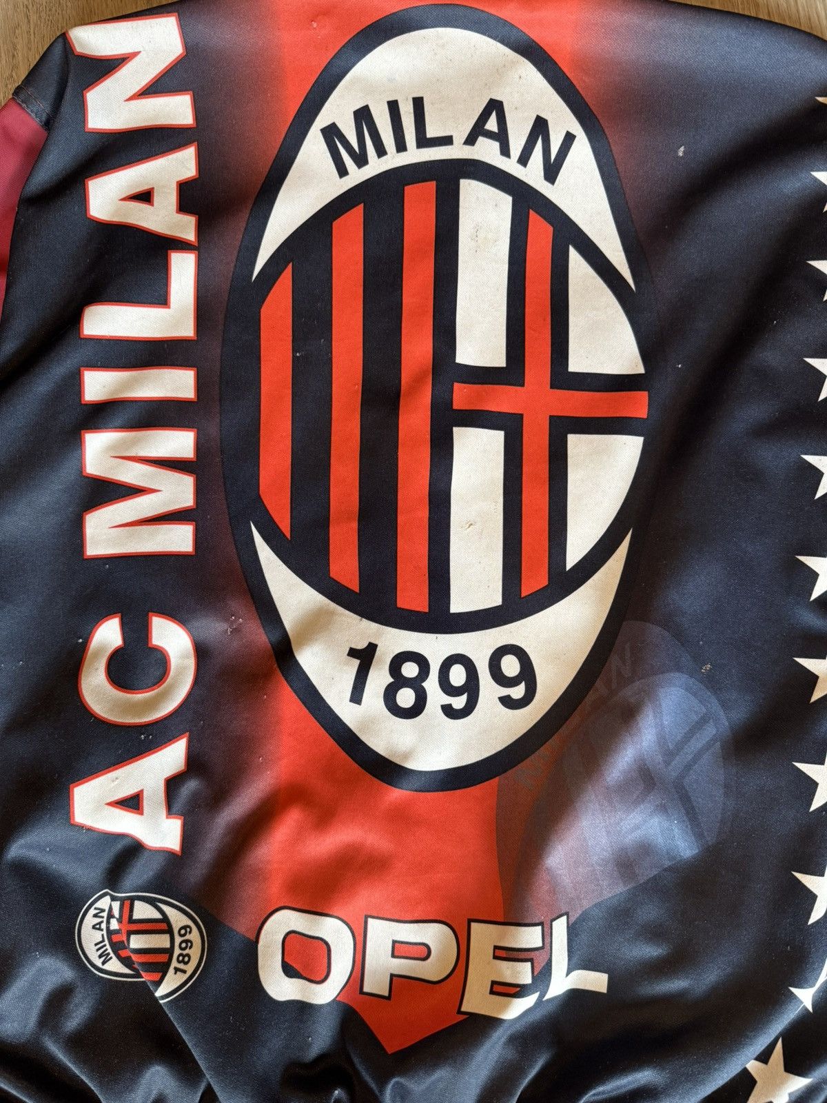 Vintage VINTAGE AC MILAN BIG LOGO JACKET Size US XL / EU 56 / 4 - 3 Thumbnail