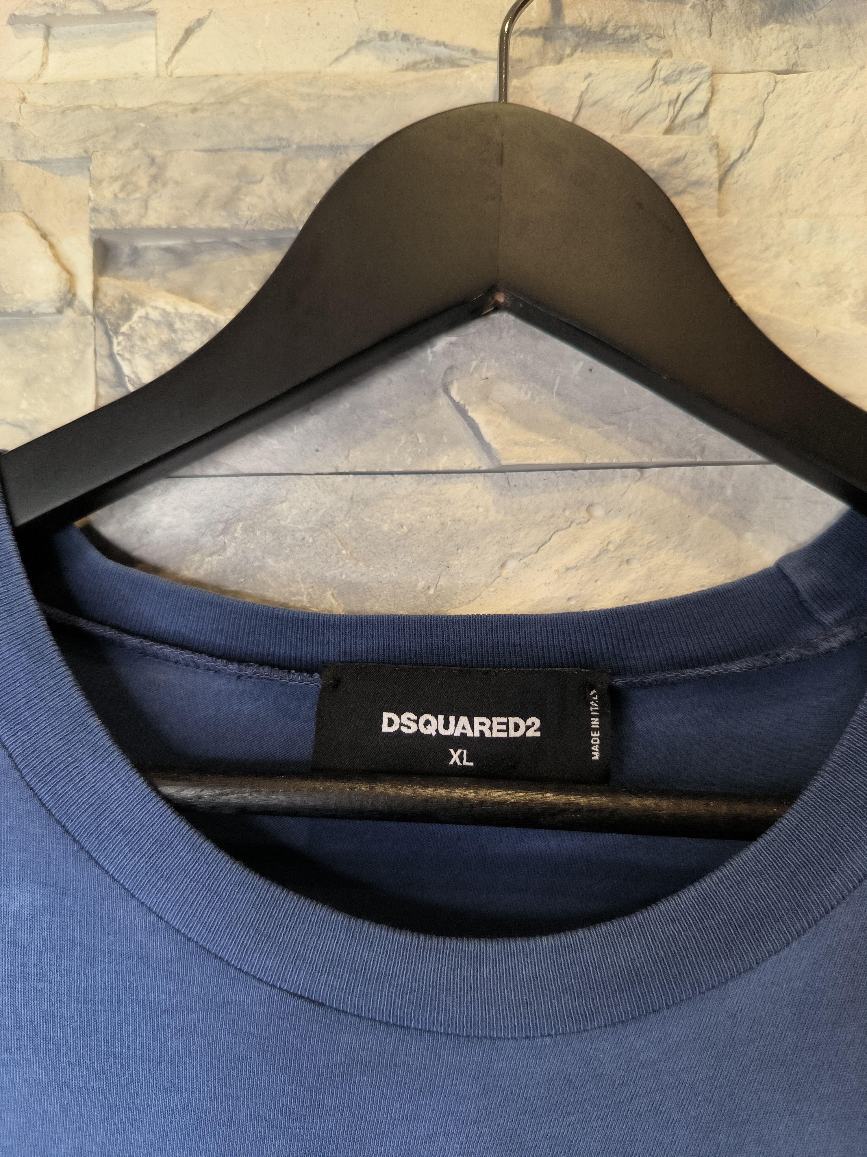 Dsquared2 Dsquared2 T-Shirt Navy Logo Tee Size US XL / EU 56 / 4 - 6 Thumbnail