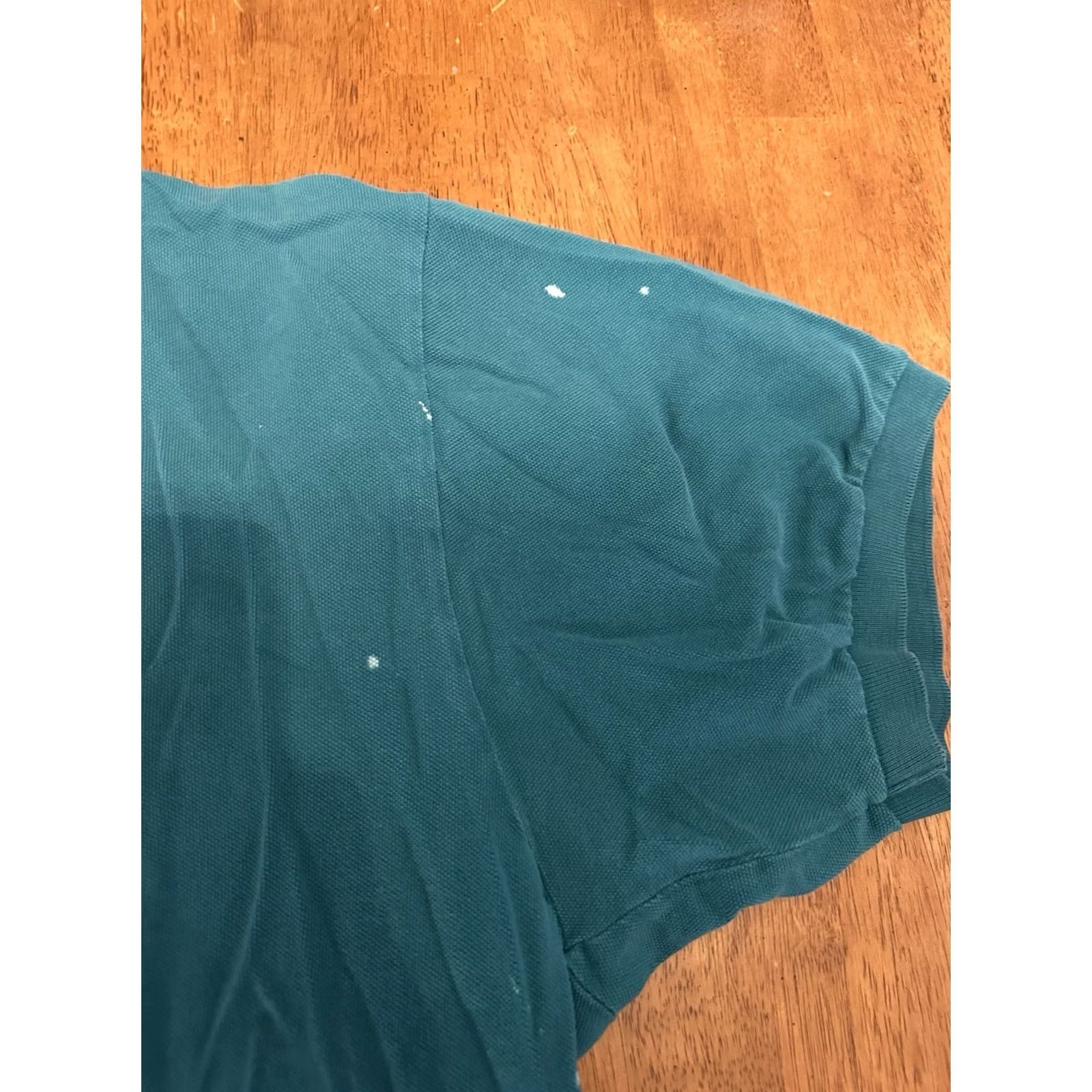 Ralph Lauren VINTAGE Ralph Lauren Polo Shirt XL Solid Green Mens Size US XL / EU 56 / 4 - 4 Thumbnail