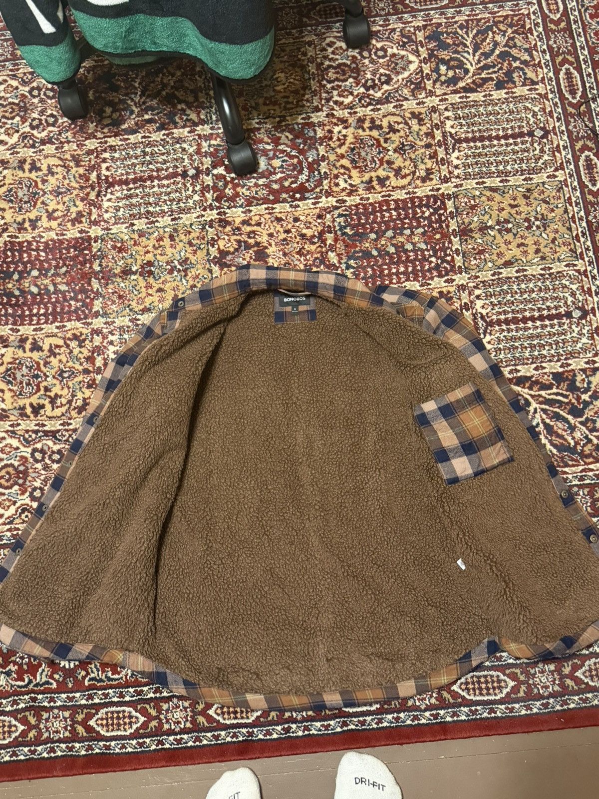 Bonobos Bonobos Sherpa Flannel Size US M / EU 48-50 / 2 - 3 Thumbnail
