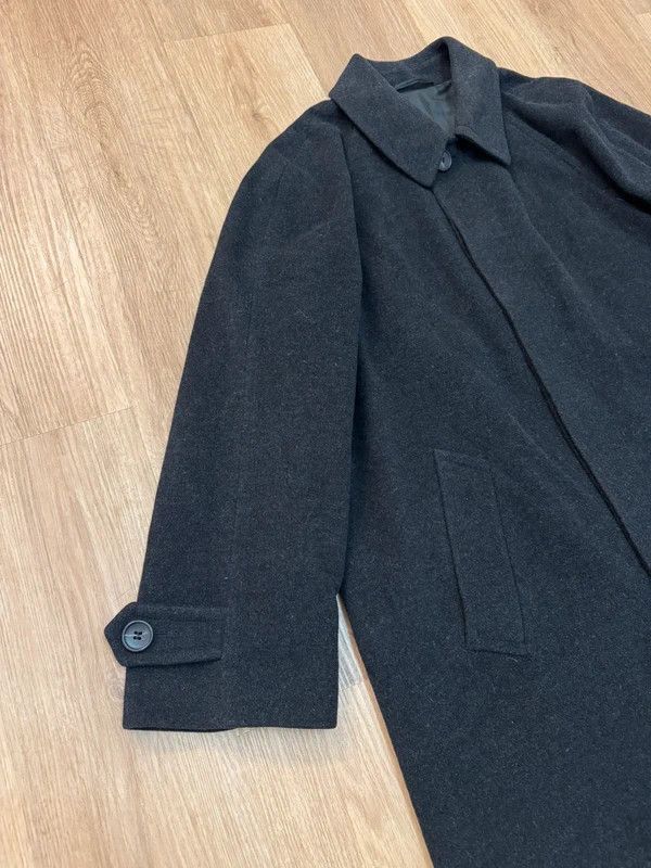 Hugo Boss Hugo Boss Bertone Wool Black Long Coat Oversize size L Size US L / EU 52-54 / 3 - 6 Thumbnail