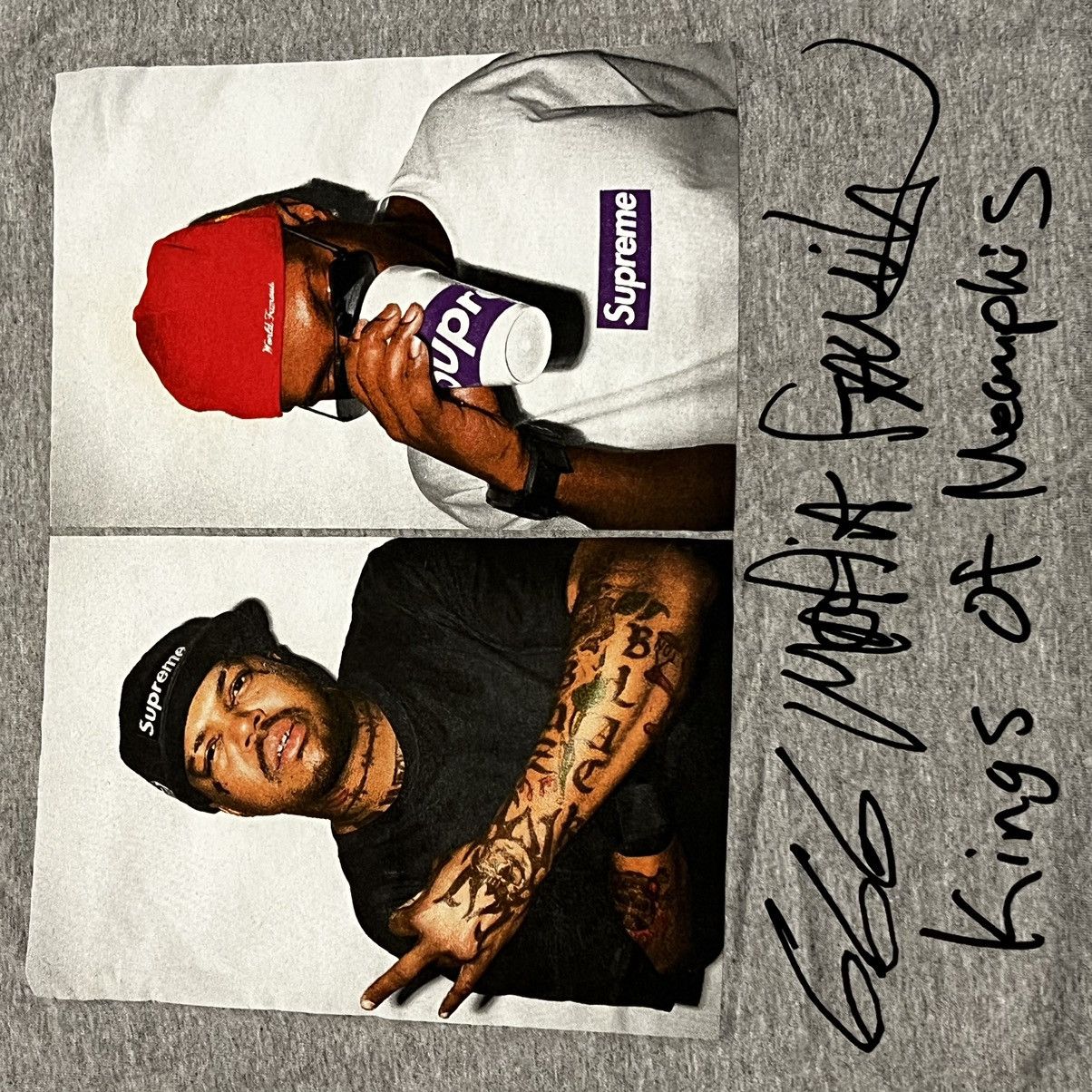 Supreme Supreme Three Six Mafia Photo Tee Juicy J Photo tee Size US XL / EU 56 / 4 - 9 Thumbnail