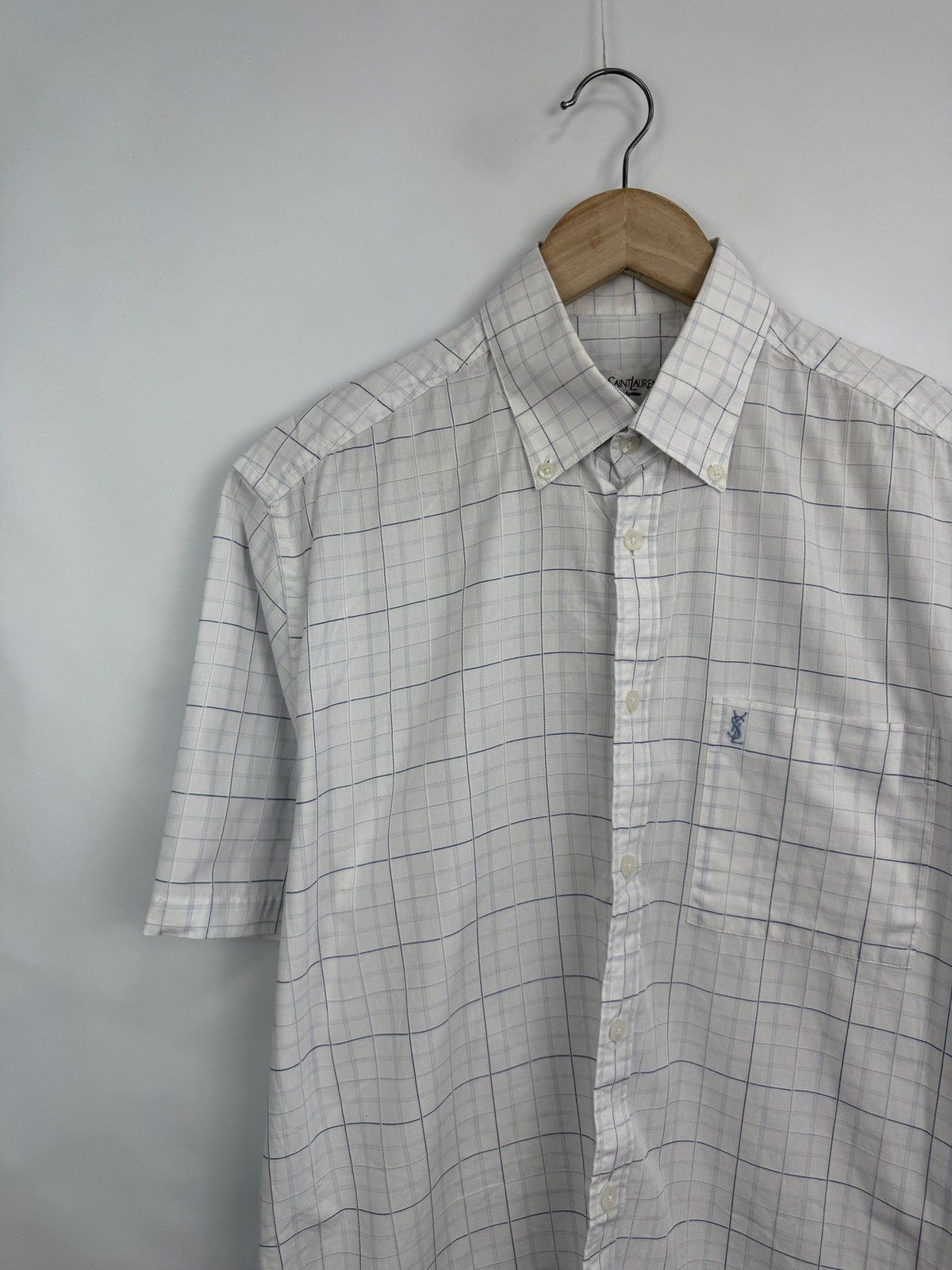 Yves Saint Laurent Vintage 90s Yves Saint Laurent YSL Shirt Rare Retro Hype Y2K Size US M / EU 48-50 / 2 - 2 Thumbnail