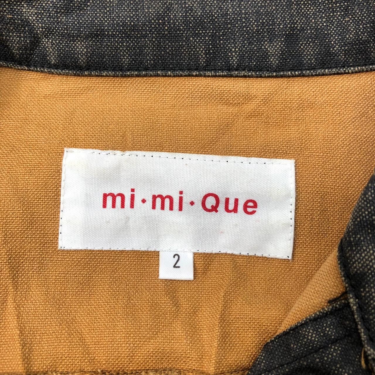 Japanese Brand MI.MI.QUE Japanese Brand Belt Style Black Denim Jeans Coat Size M / US 6-8 / IT 42-44 - 5 Thumbnail