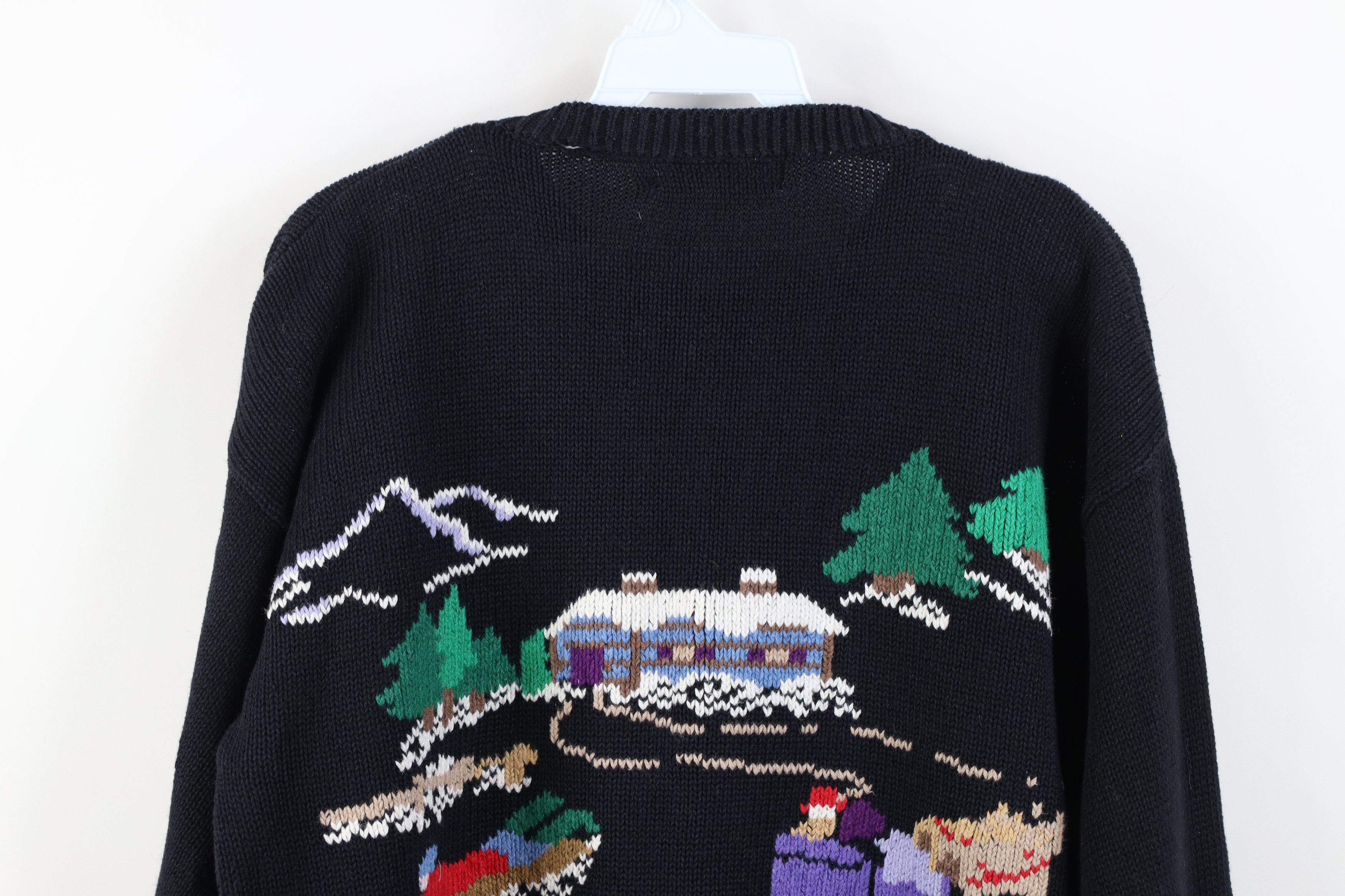 Vintage Vintage 90s Streetwear Christmas Winter Needlepoint Sweater Size M / US 6-8 / IT 42-44 - 12 Thumbnail