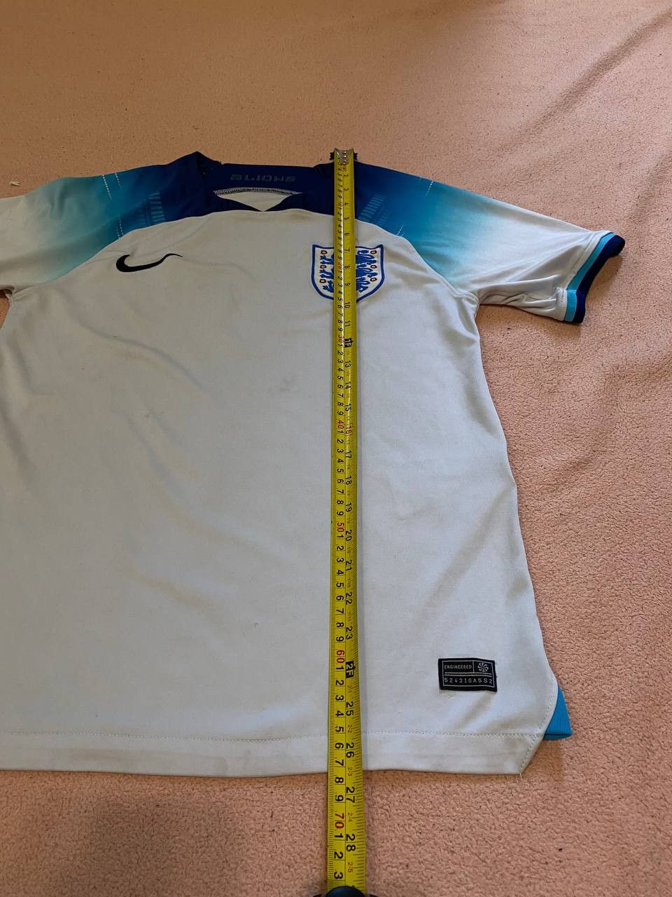 Nike × Vintage Vintage England Soccer Jersey Size US S / EU 44-46 / 1 - 13 Thumbnail