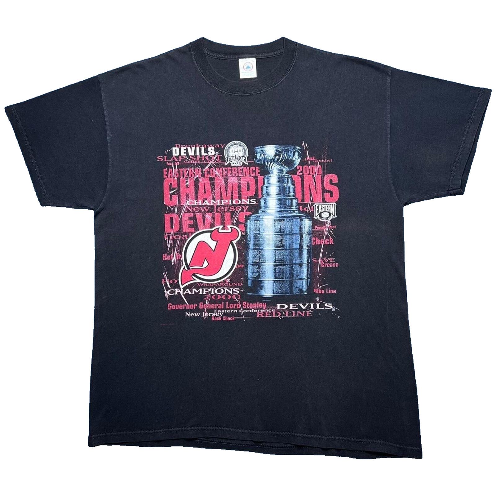 Delta New Jersey Devils 1995 Stanley Cup Champions Shirt USA L NHL Size US L / EU 52-54 / 3 - 2 Thumbnail