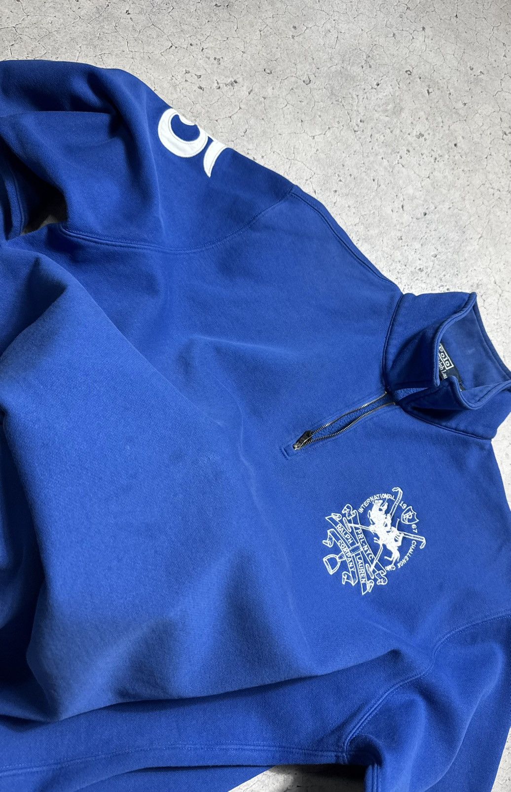 Polo Ralph Lauren Polo Ralph Lauren #5 1/4 Zip Vintage Sweatshirt PRL Size US XL / EU 56 / 4 - 8 Thumbnail