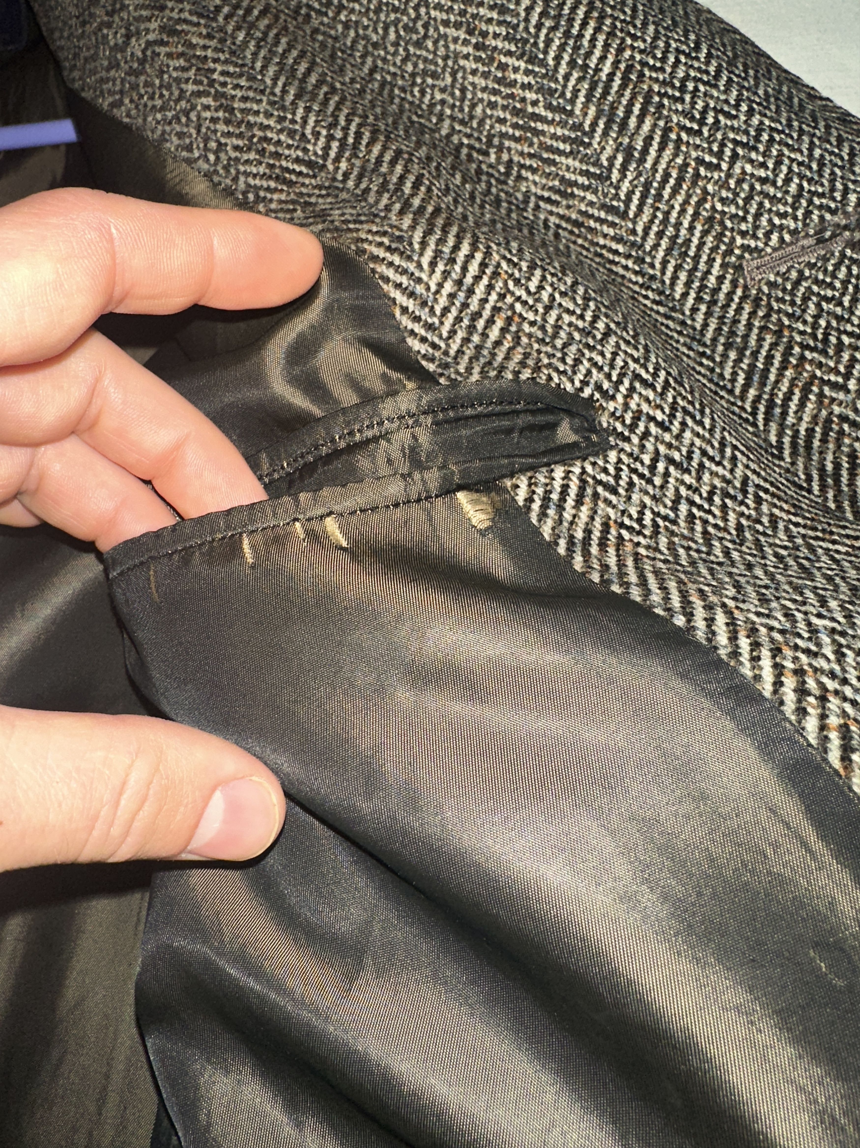 Burberry 1950 Hand Woven Irish Tweed Burberry Prorsum Trench 44 54 Size US L / EU 52-54 / 3 - 16 Thumbnail