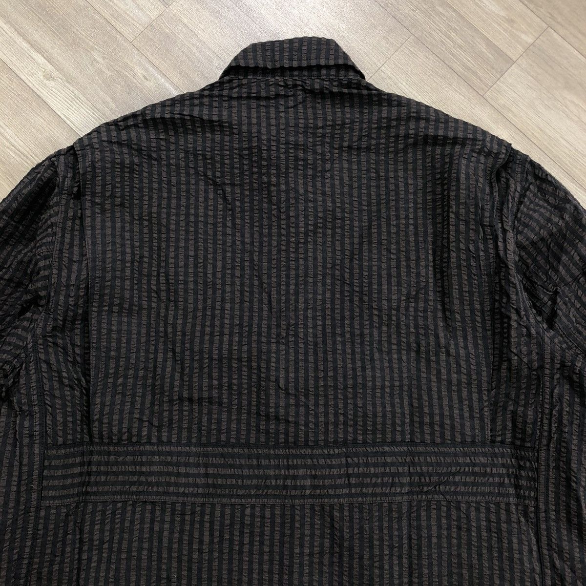 Kaptain Sunshine Vintage Kaptain Sunshine Striped Jacket Designer Luxury Size US L / EU 52-54 / 3 - 18 Thumbnail