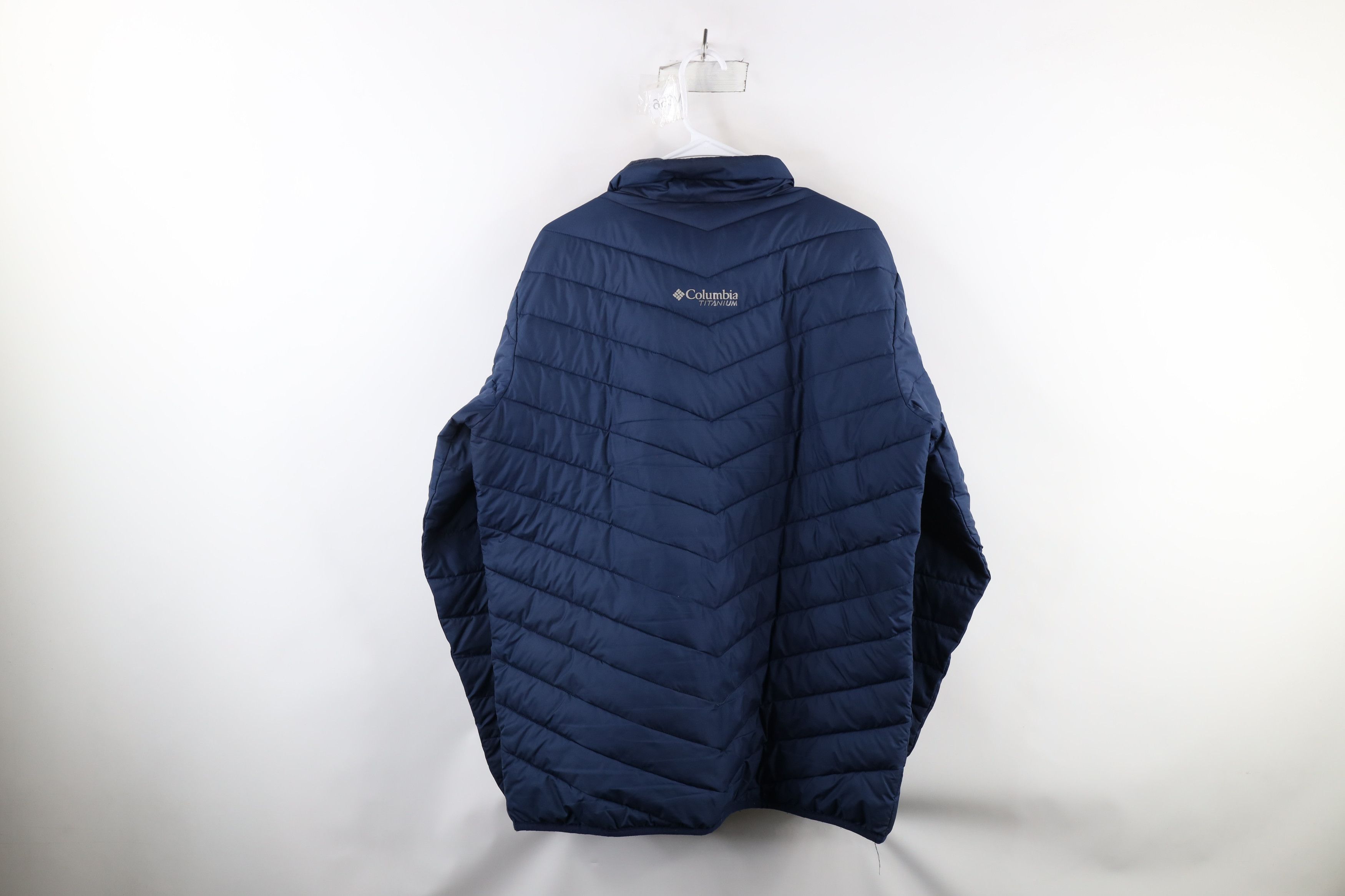 Columbia × Vintage Columbia Titanium Omni Heat Full Zip Puffer Jacket Blue Size US L / EU 52-54 / 3 - 17 Thumbnail
