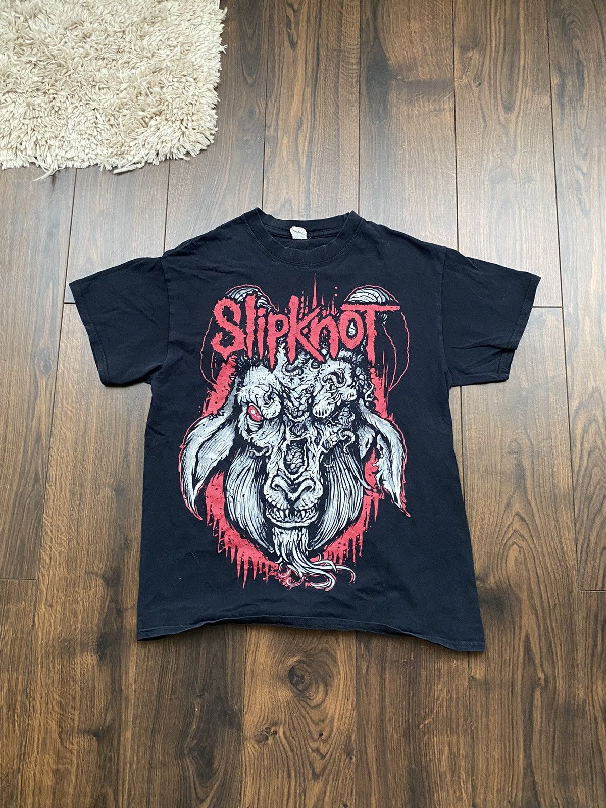 Band Tees Vintage Slipknot Big Logo Tee Size US M / EU 48-50 / 2 - 2 Thumbnail