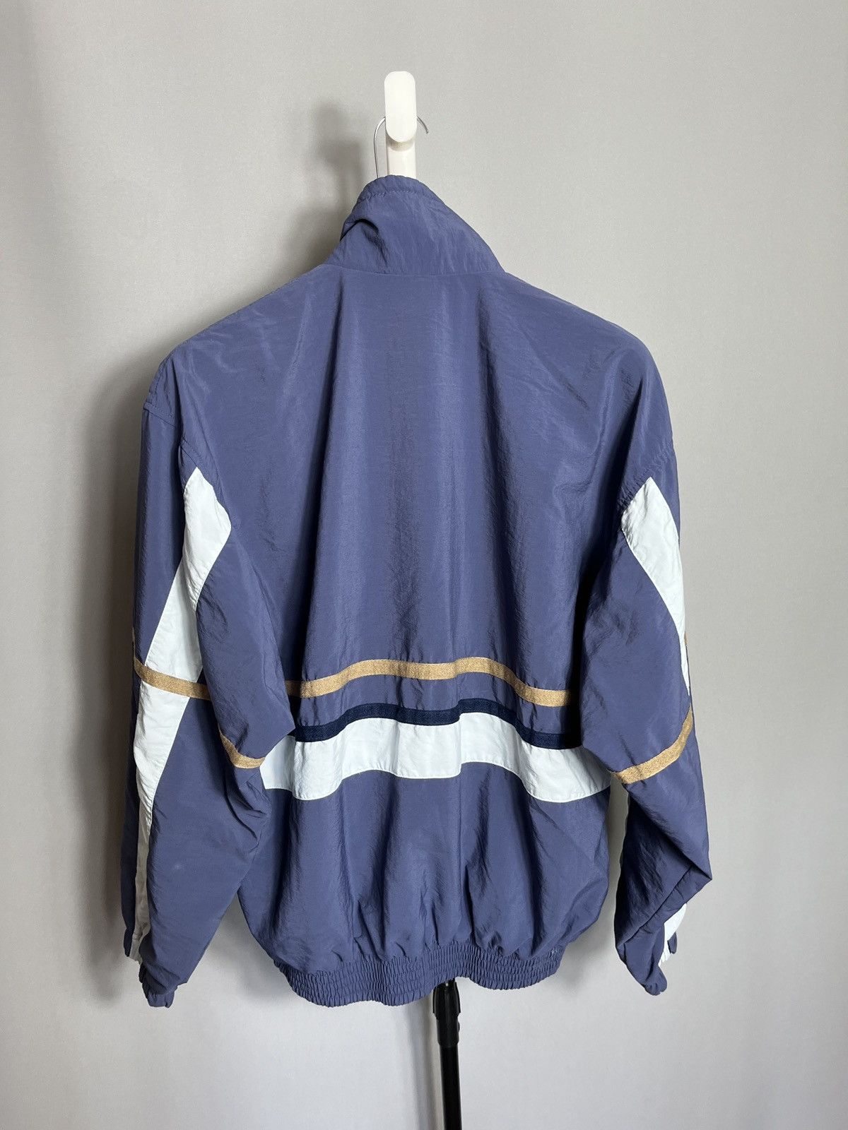 Sergio Tacchini × Vintage Mens y2k Track Jacket Sergio Tacchini Vintage 90s Blue Zip Size US S / EU 44-46 / 1 - 13 Thumbnail