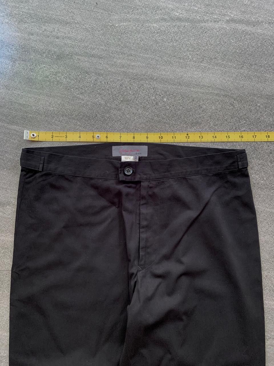 Yohji Yamamoto FREE TAX! Noir Slim Cuffed Trousers Size US 31 - 10 Thumbnail