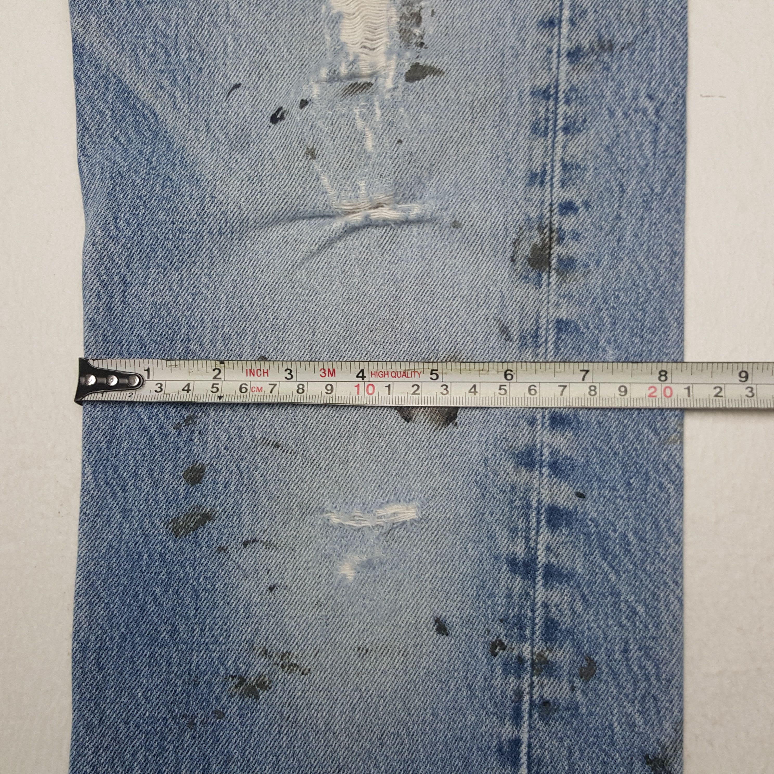 Designer × Levi's × Vintage Vintage Levi's 501 Art Denim Jeans Size US 28 / EU 44 - 11 Thumbnail