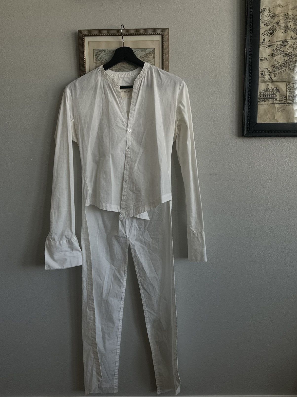 Greg Lauren Tail-coat studio shirt Size 46L - 1 Thumbnail