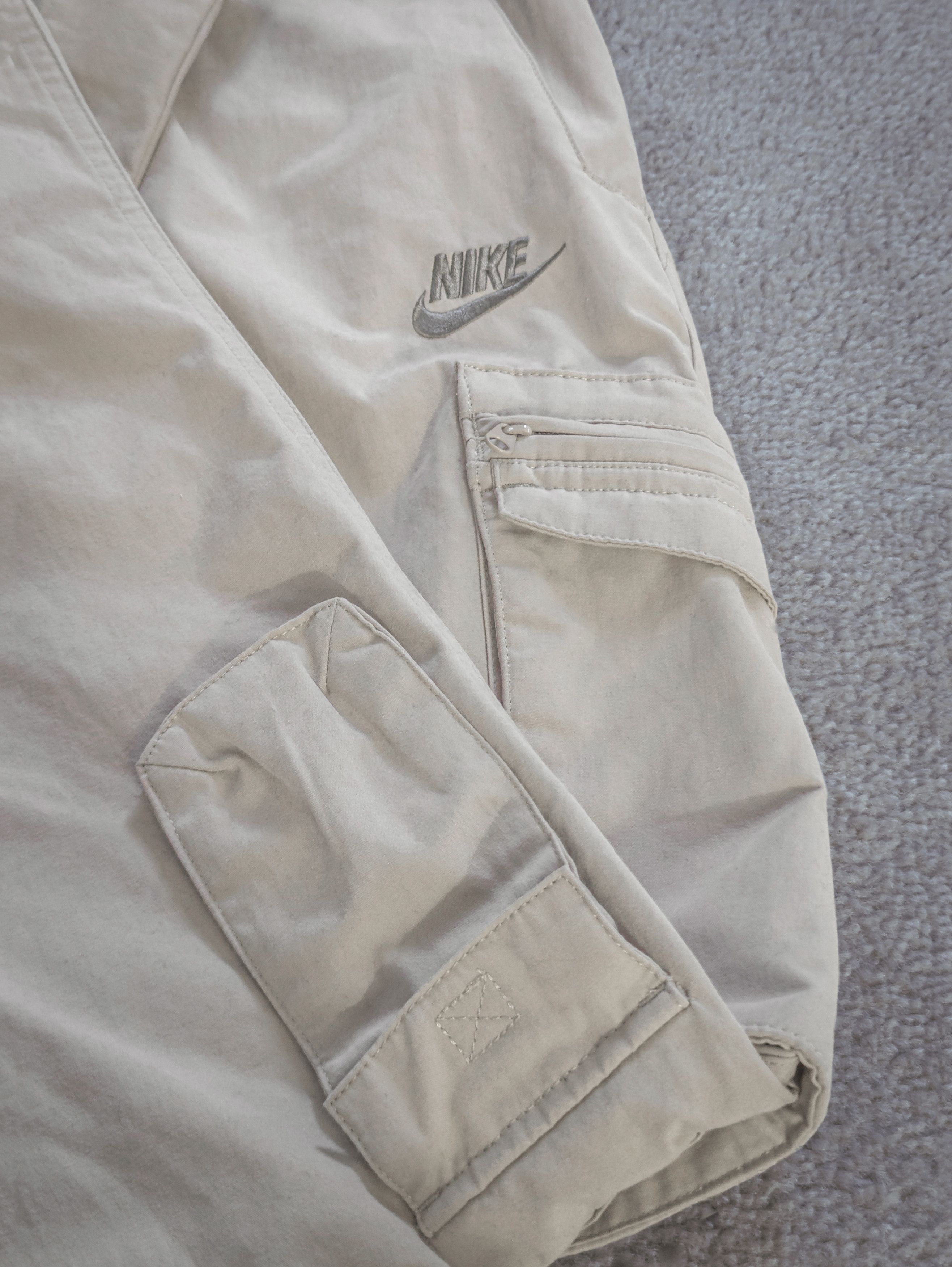 Nike Vintage Nike Large Cargo Pants Gray Tag Pockets Gorpcore L Size US 32 / EU 48 - 3 Thumbnail