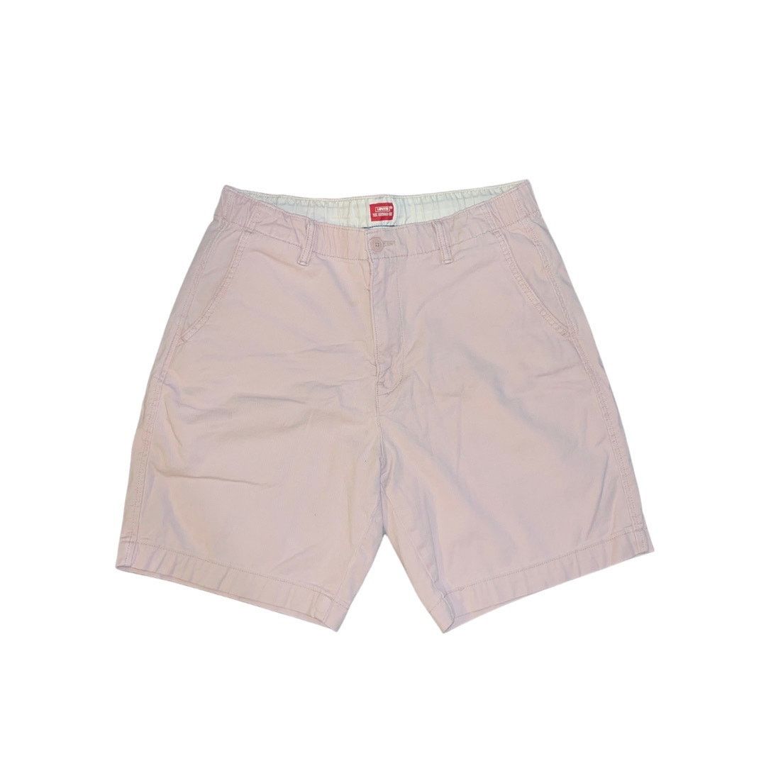 Levi's Chino EZ Standard Shorts Pink Drawstring 32 Casual Preppy Size US 32 / EU 48 - 1 Thumbnail