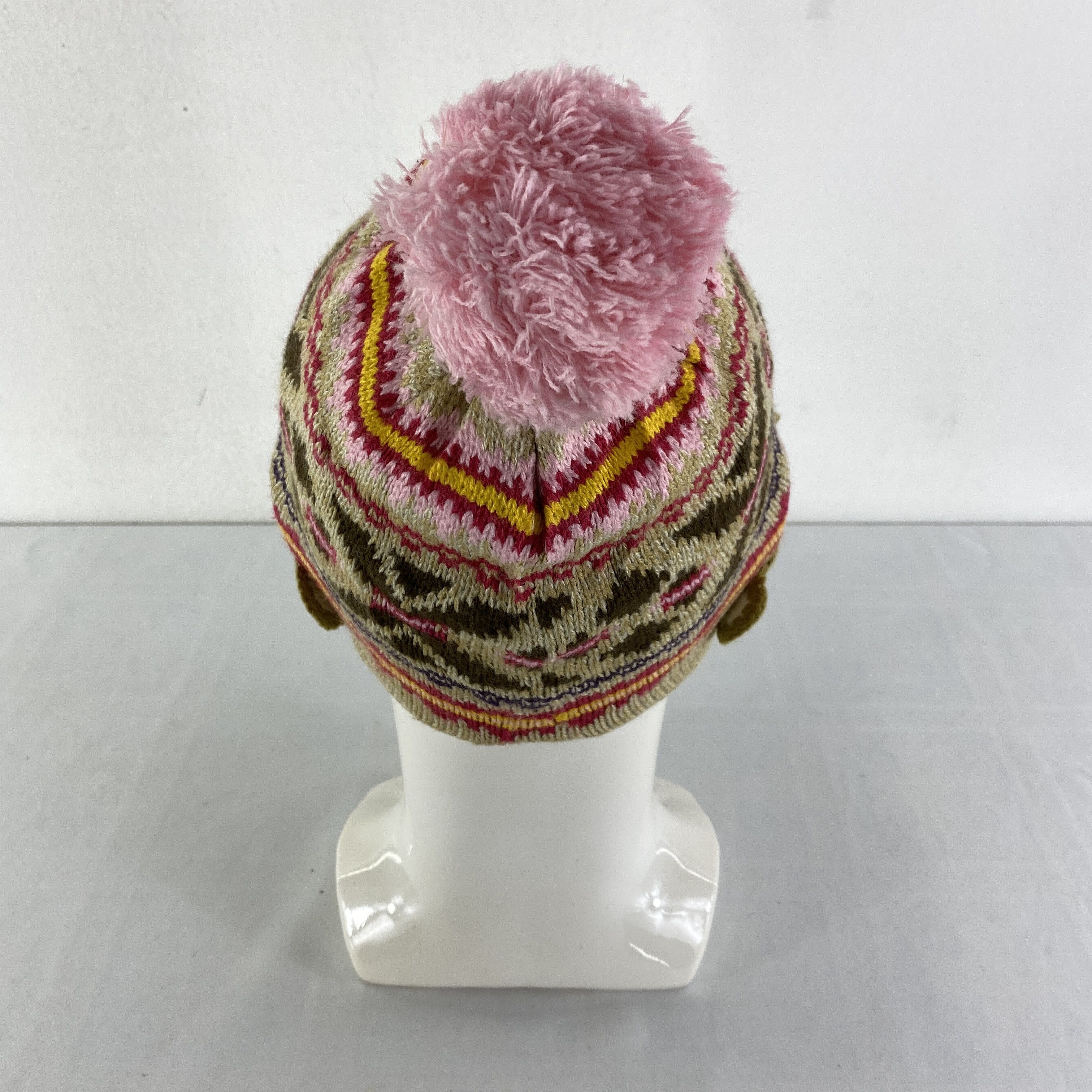 Japanese Brand Vintage Bear Art Snow Cap Hat Beanie -BN551 Size ONE SIZE - 3 Thumbnail