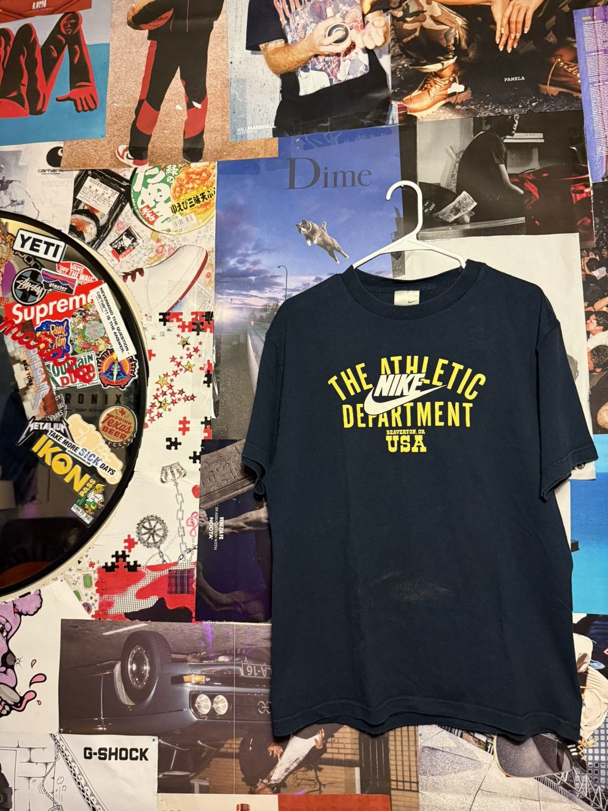 Nike Nike “The Athletic Department” tee L navy Beaverton OR USA Size US L / EU 52-54 / 3 - 2 Thumbnail