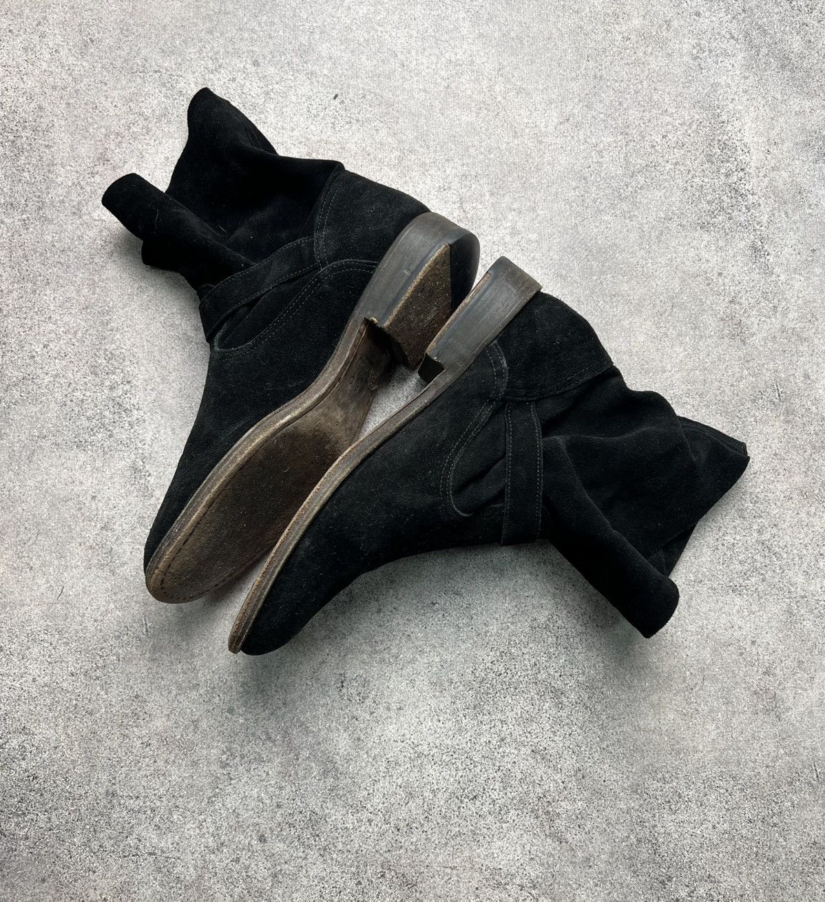 Iro IRO suede ankle belted boots Size US 10 / IT 40 - 6 Thumbnail