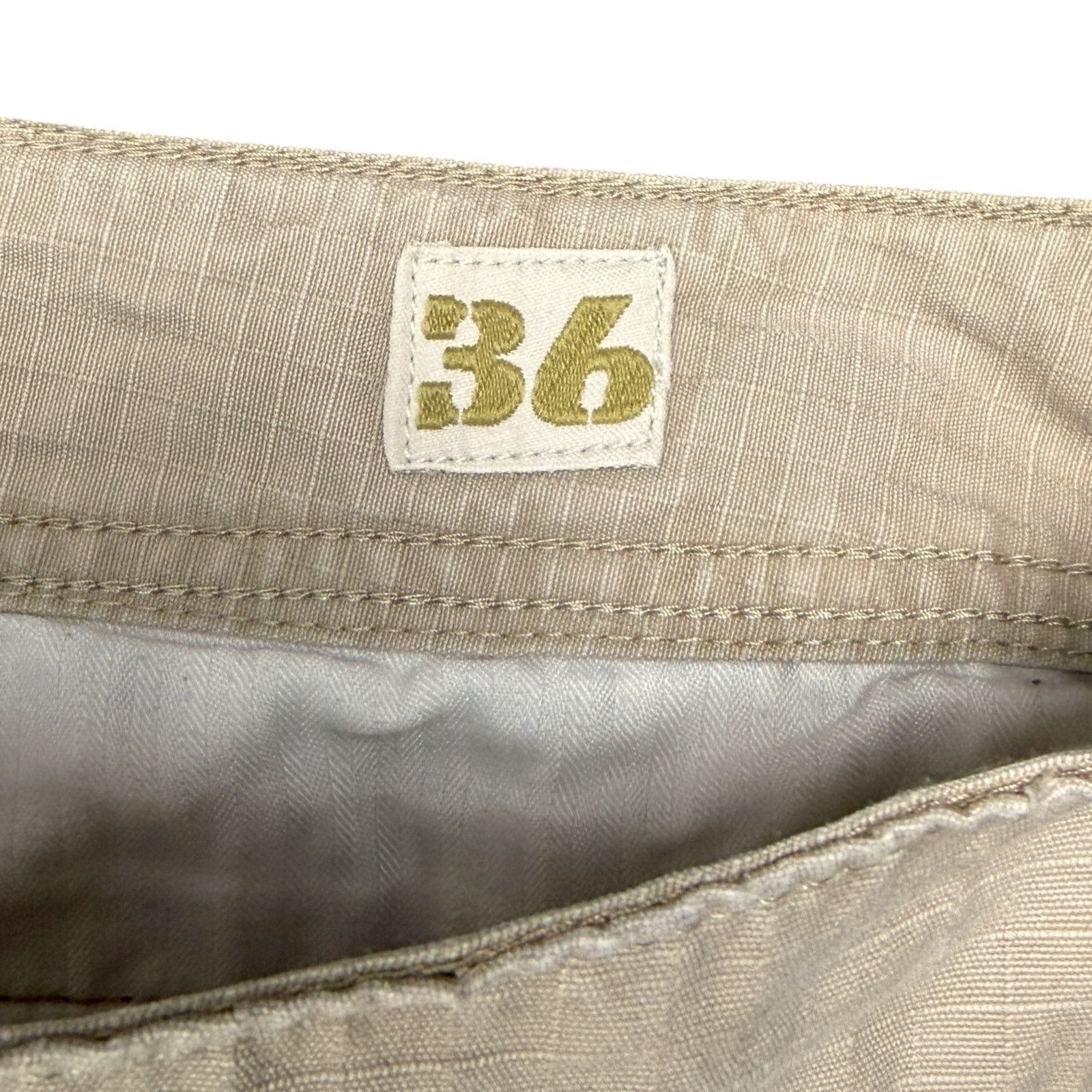 Lucky Brand Lucky Brand Men's Utility Shorts Khaki Size 36 10" Inseam Size US 36 / EU 52 - 5 Thumbnail