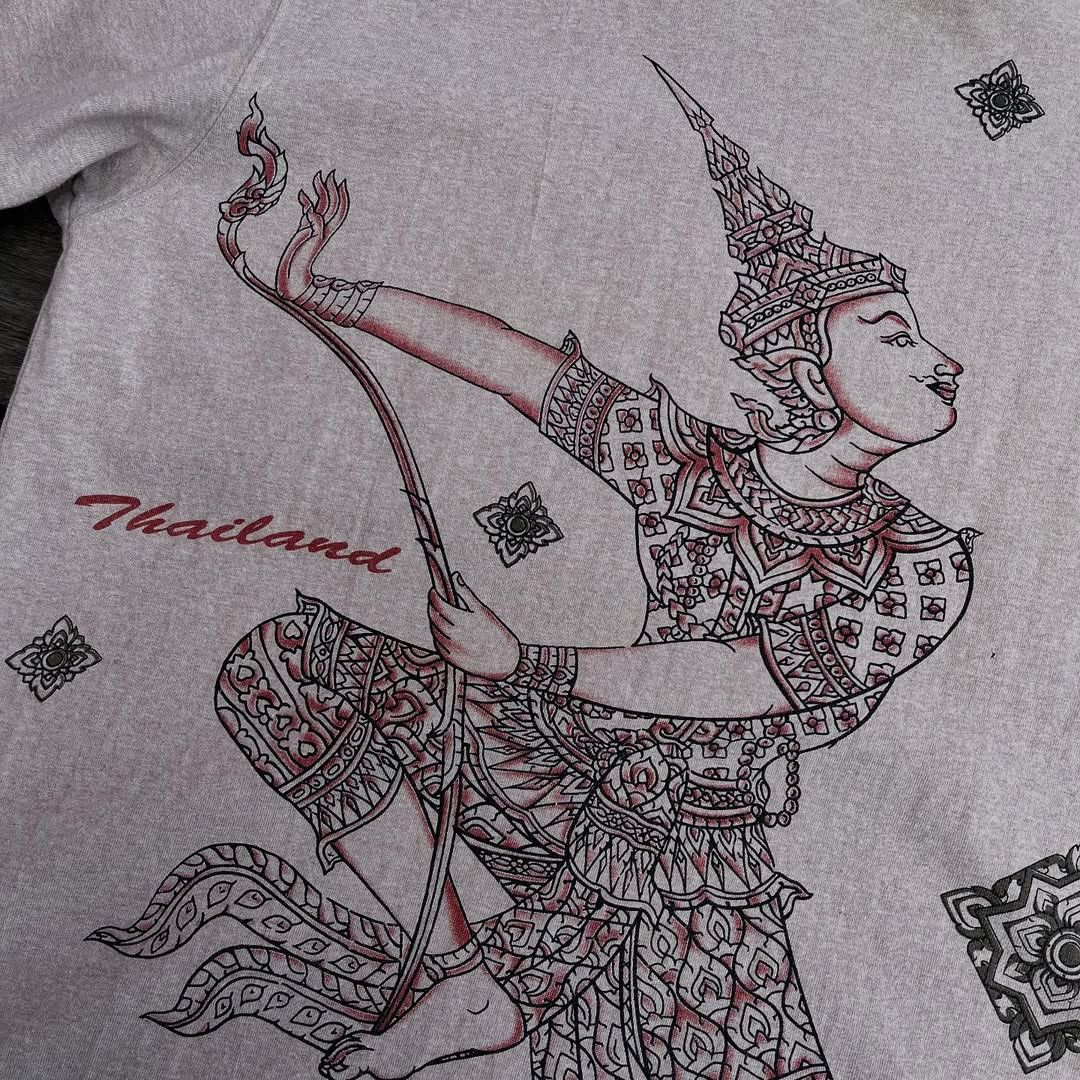 Vintage Vintage y2k The Ramakien amazing Thailand promo t shirt Size US L / EU 52-54 / 3 - 5 Thumbnail