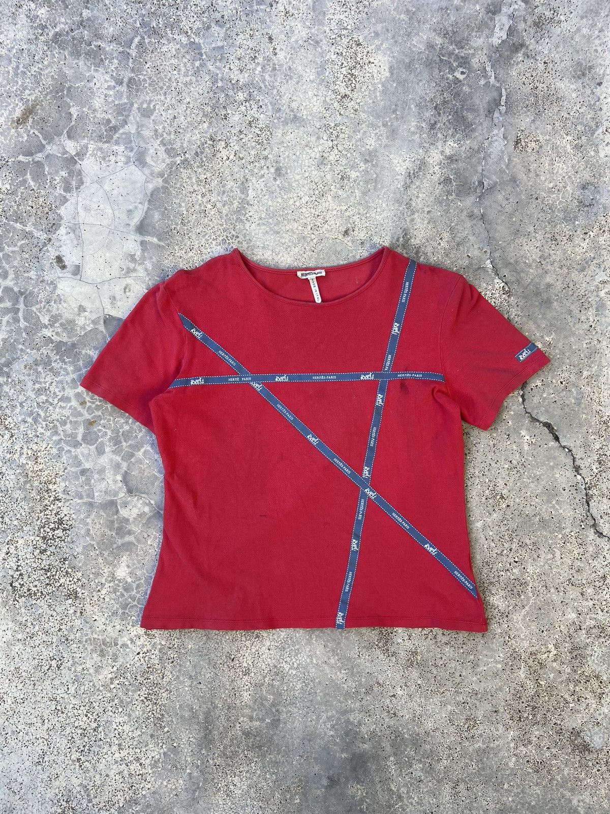 Hermes × Maison Margiela HERMES by Margiela t-shirt | Grailed