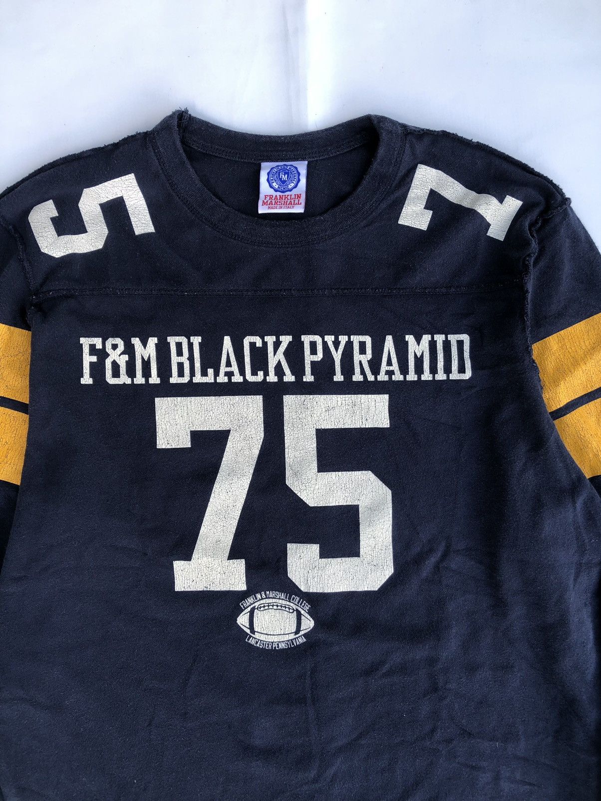 If Six Was Nine Franklin Marshal Tribal F&M Black Pyramid Tee Size US M / EU 48-50 / 2 - 4 Thumbnail