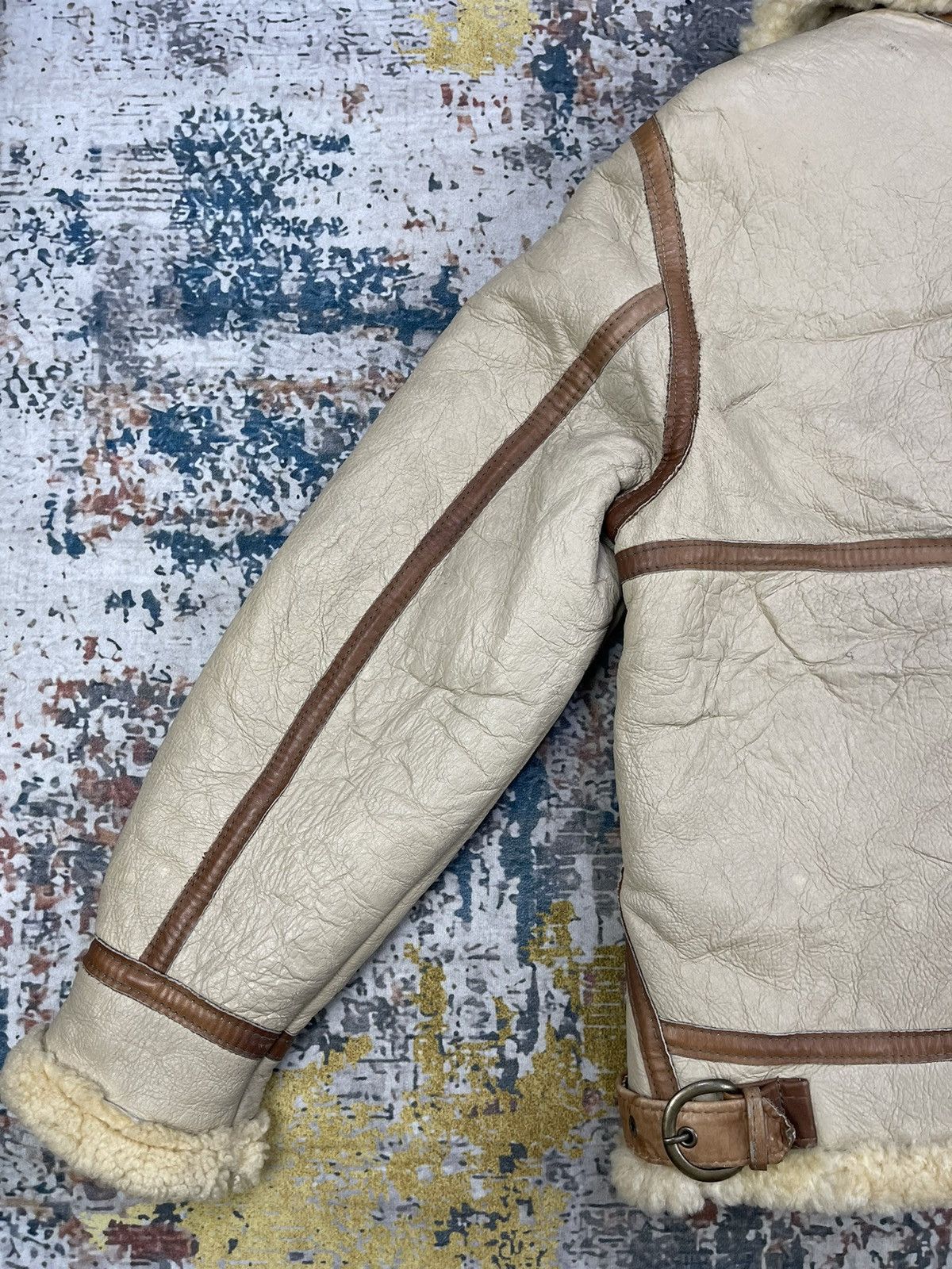 Schott Vtg Schott USAAF Type B-3 Shearling Bombers Size US XXS / EU 40 - 5 Thumbnail