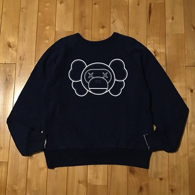 Bape × Kaws × Nigo 🔥Reversible🔥 BAPE × KAWS MILO sweat shirt a bathing ape NIGO Size US S / EU 44-46 / 1 - 3 Thumbnail